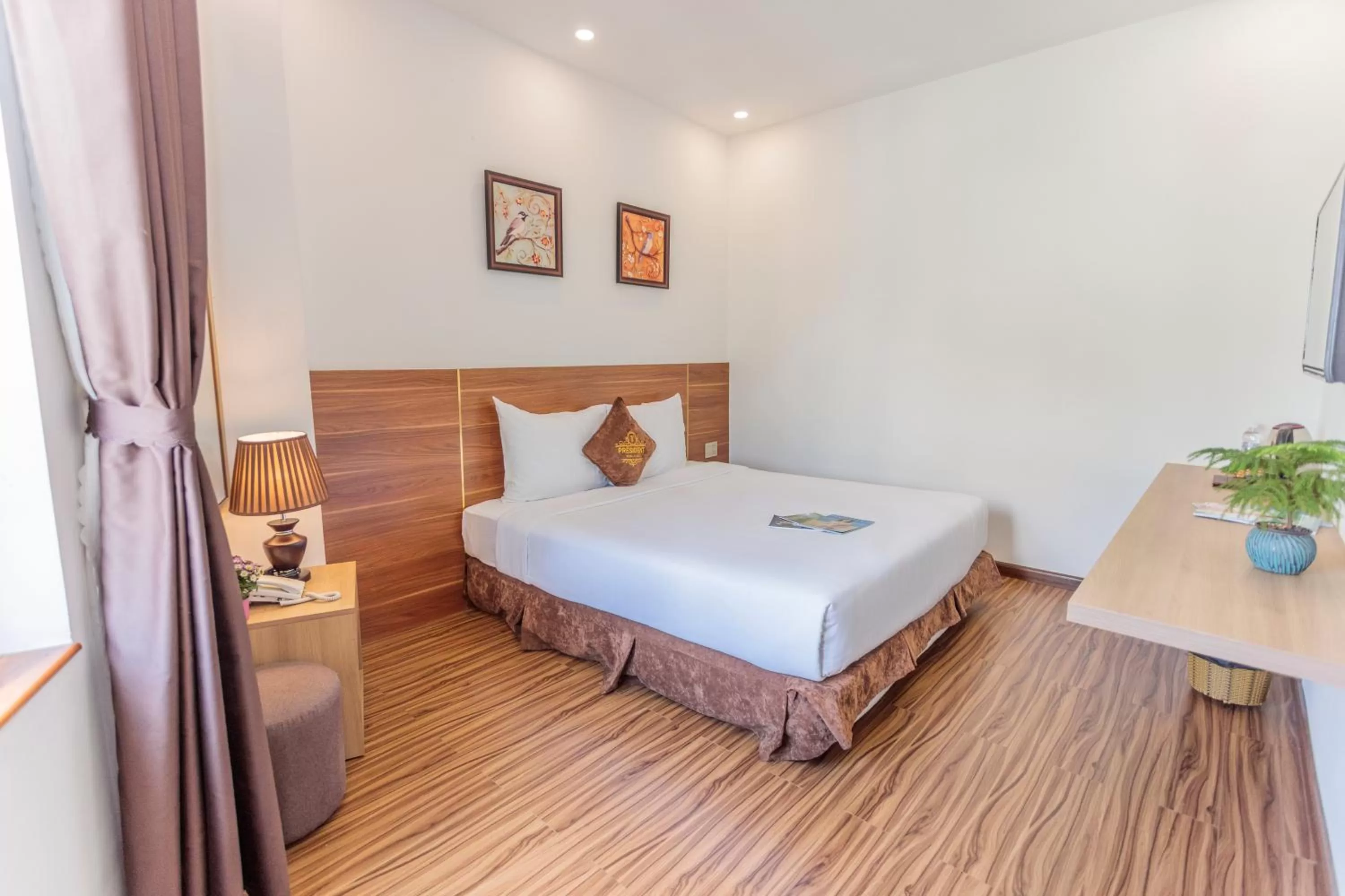 Bed in President Hotel