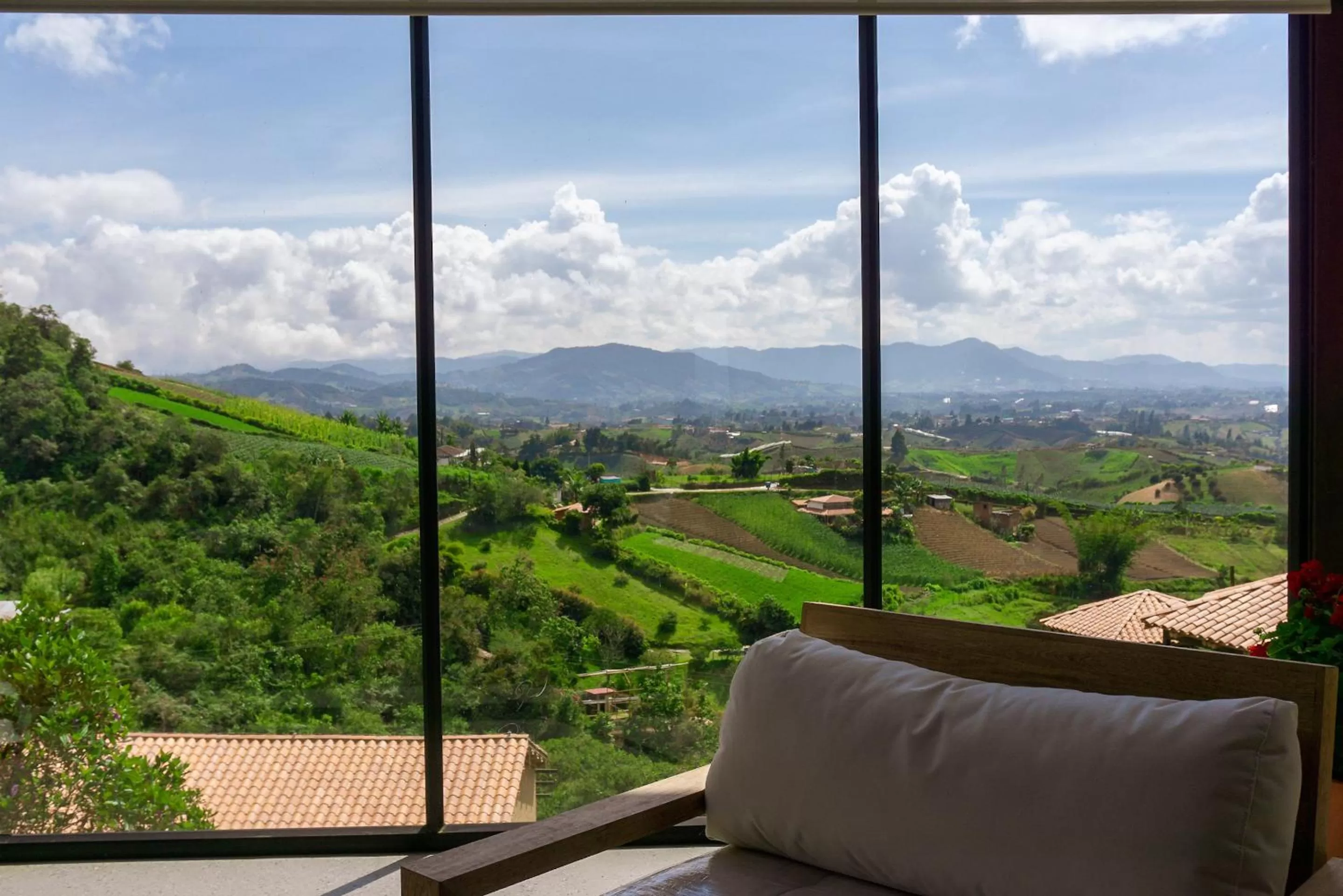 Mountain view in Cannua Lodge