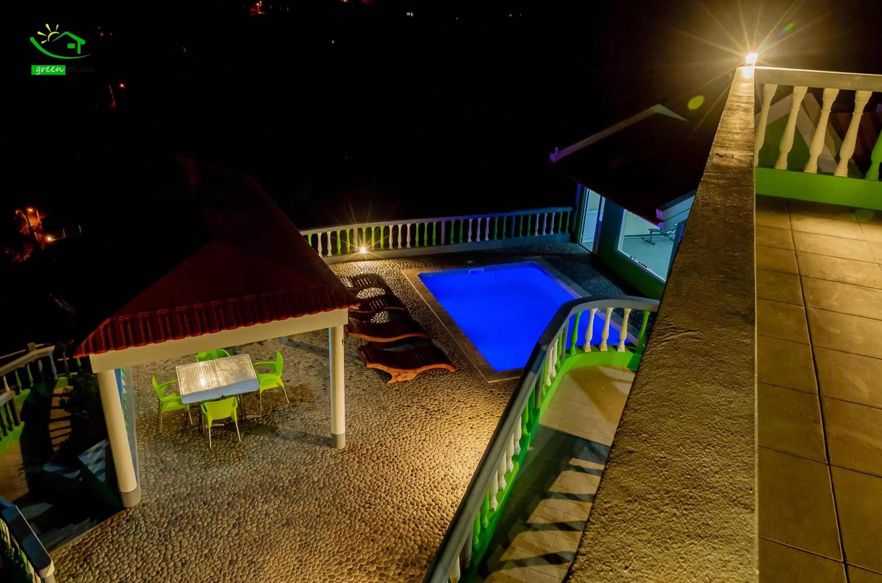 Pool View in Pousada Green Place