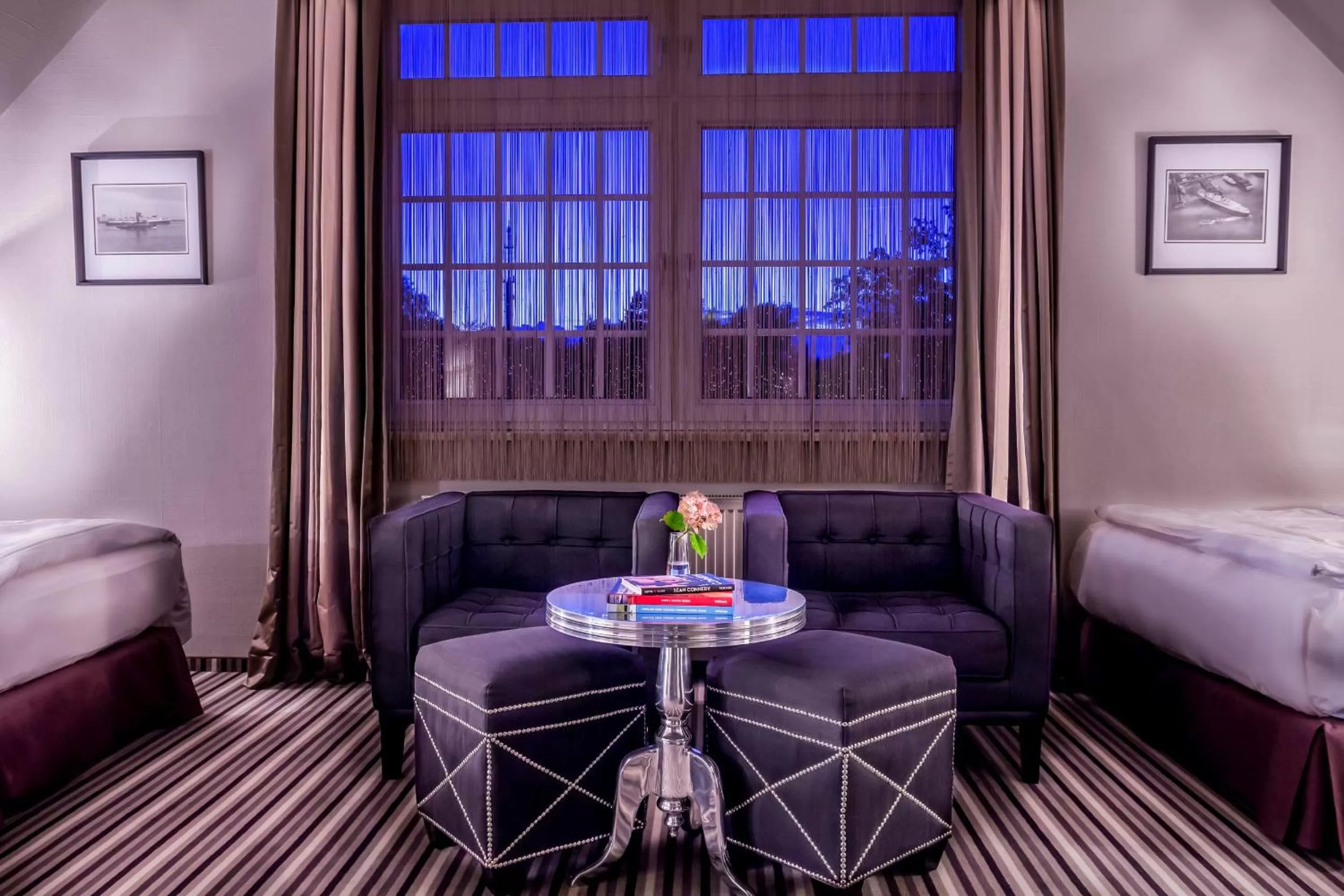 Seating area in Boutique Hotel Poppenbütteler Hof