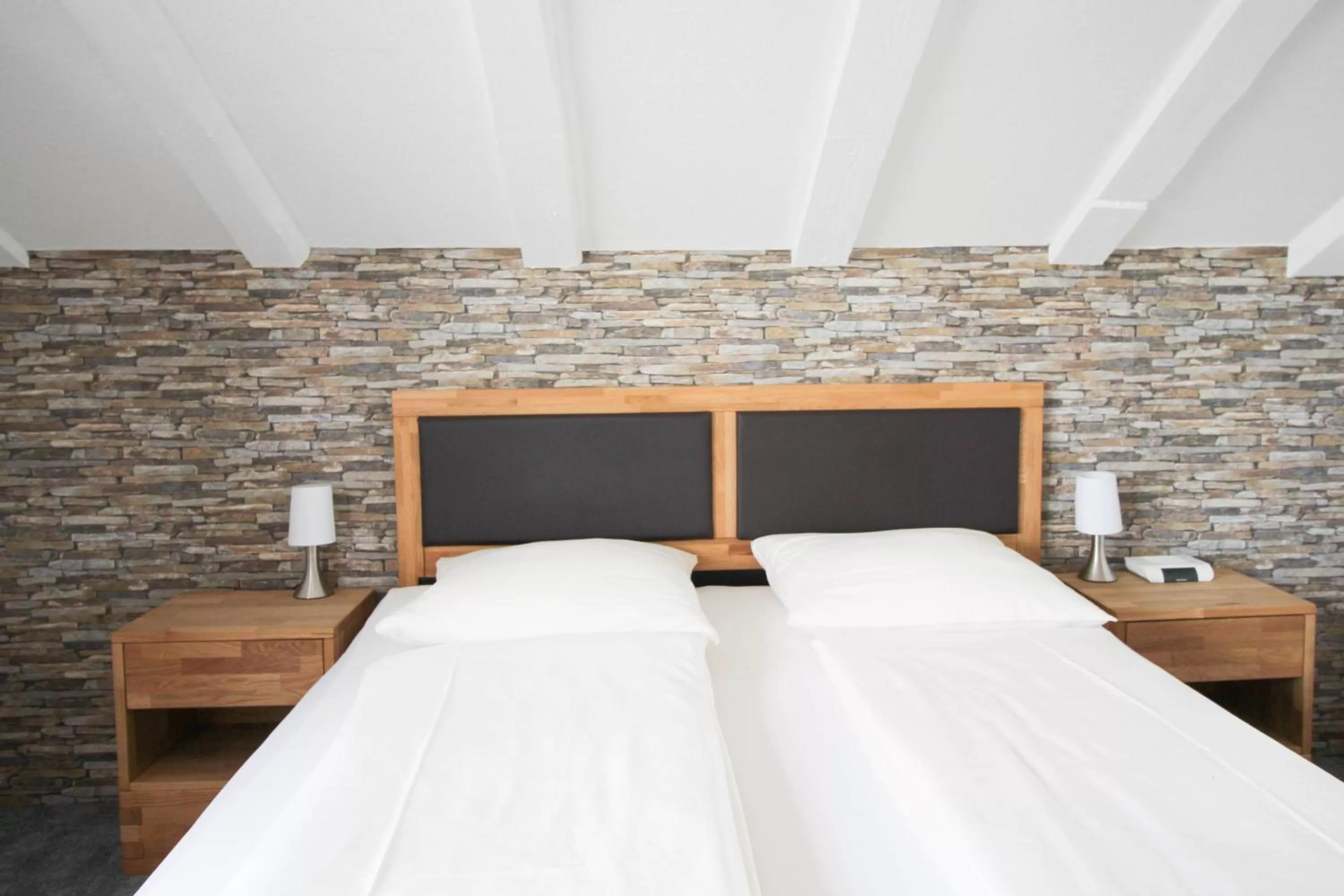 Bedroom, Bed in Hotel Brandl