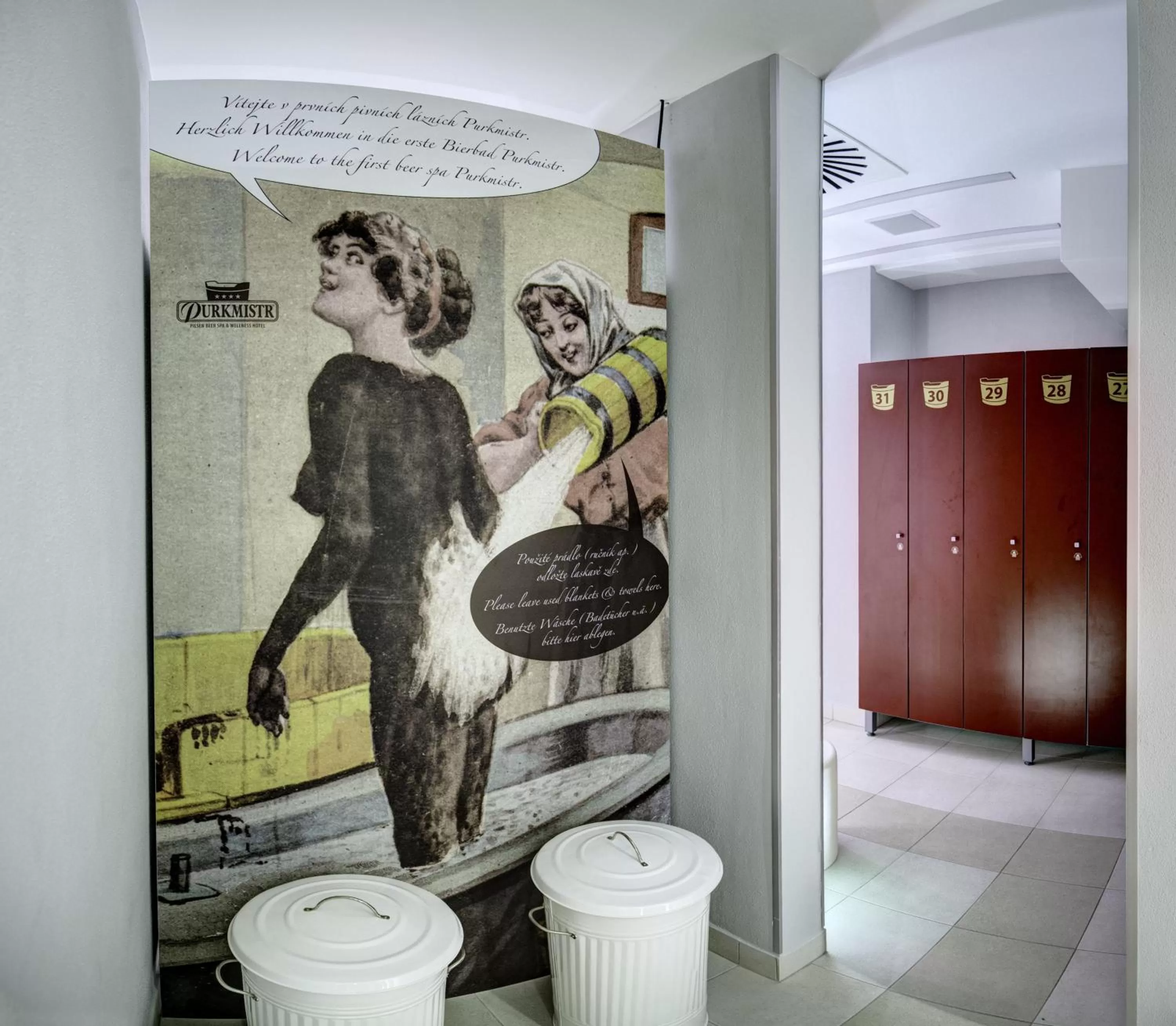 Spa and wellness centre/facilities in Hotel Purkmistr