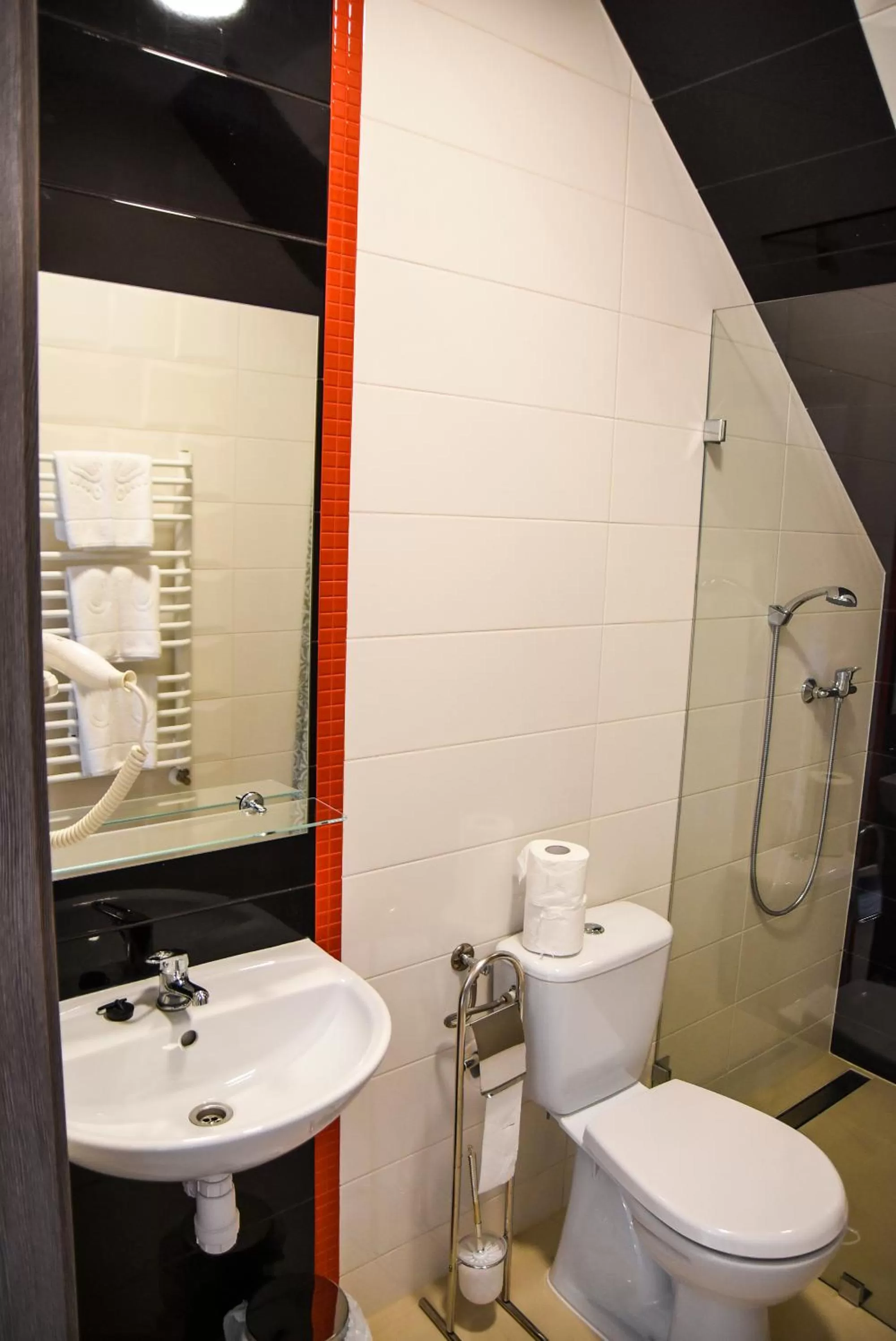 Shower, Bathroom in Willa Szczepaniakówka