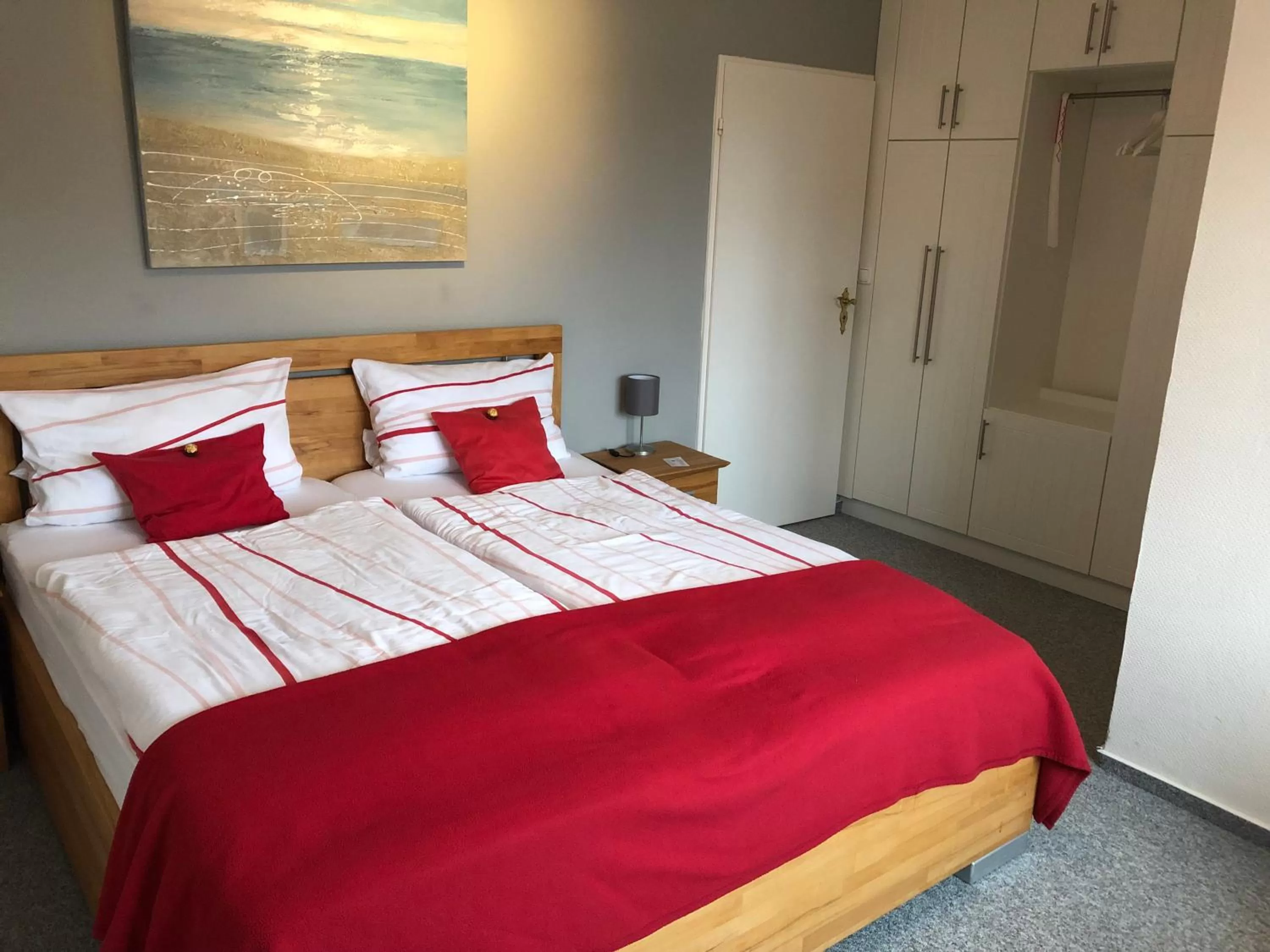 Bed in Hotel garni Seeluft Büsum