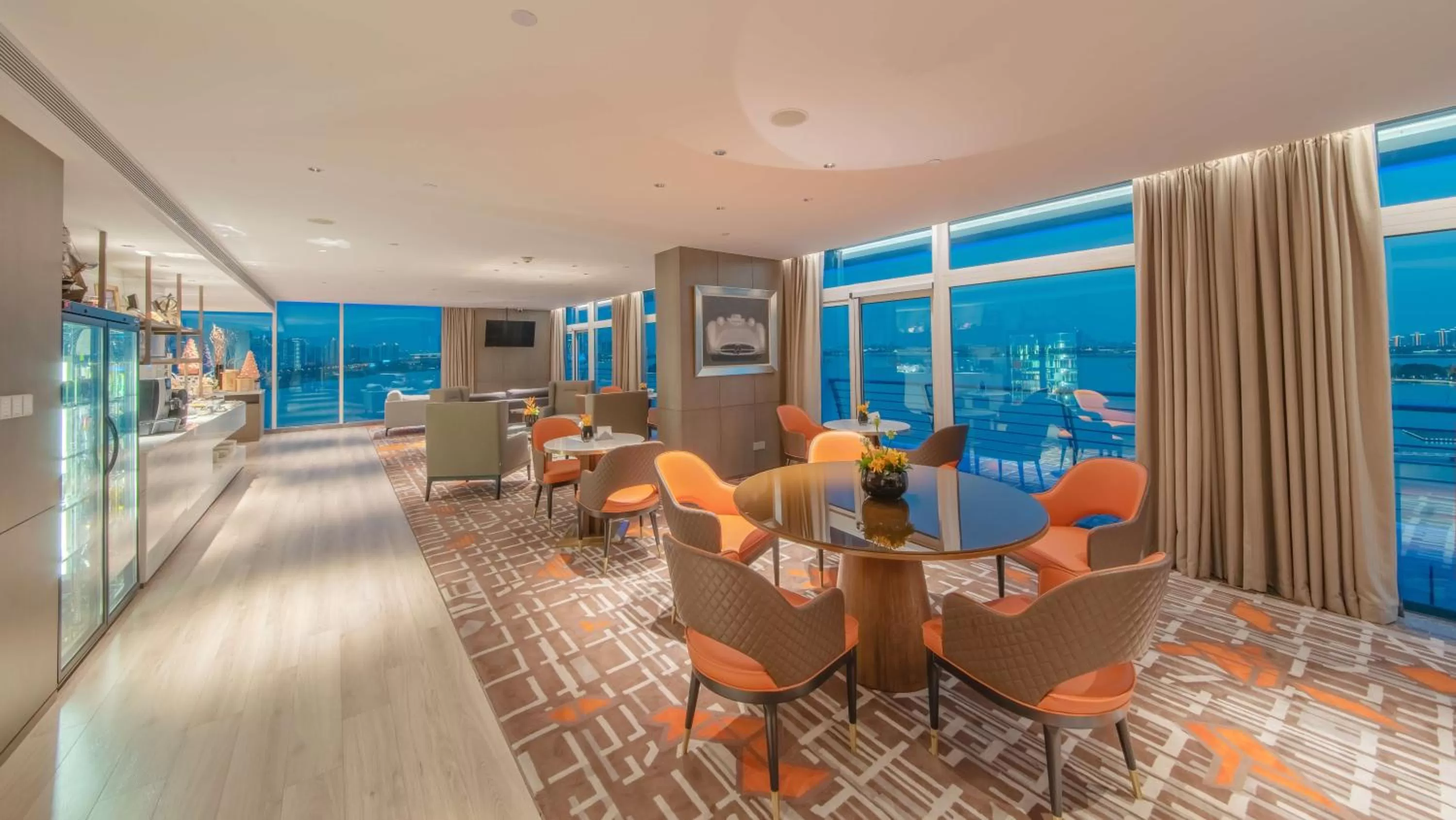 Seating area in Crowne Plaza Suzhou by IHG