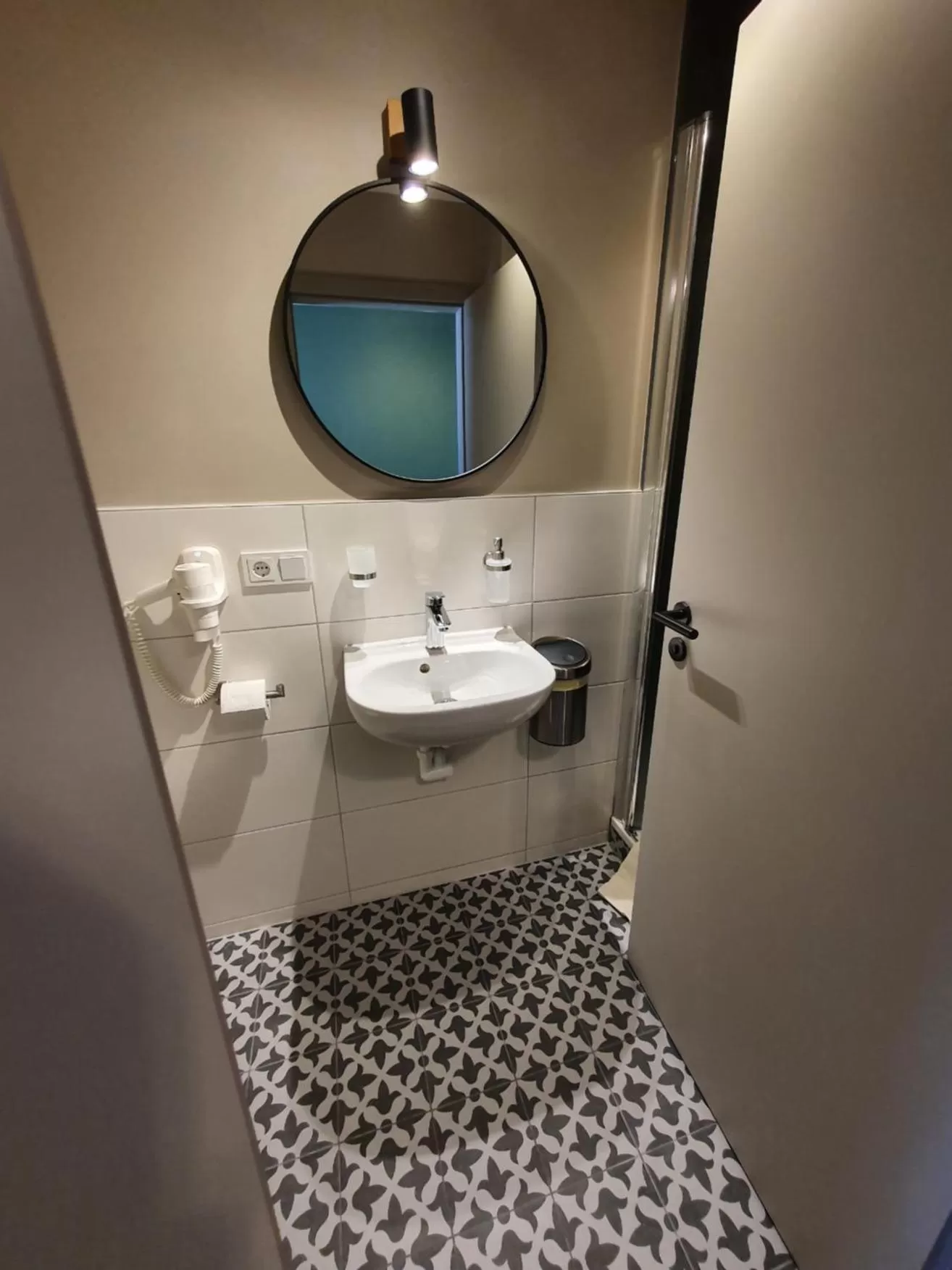 Bathroom in Wirtshaus & Hotel Zur Alten Brauerei Zapf