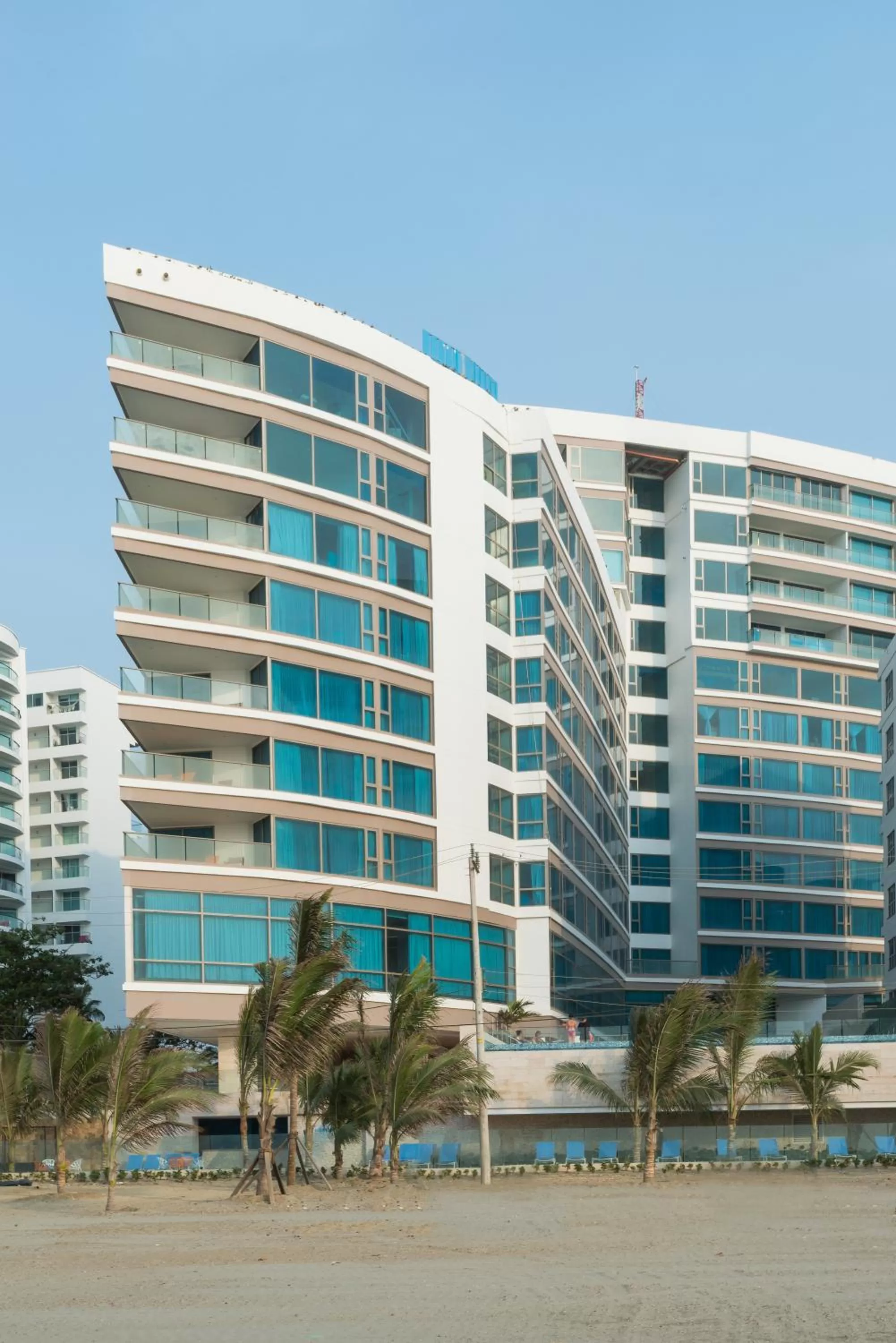 Facade/entrance in Radisson Cartagena Ocean Pavillion Hotel
