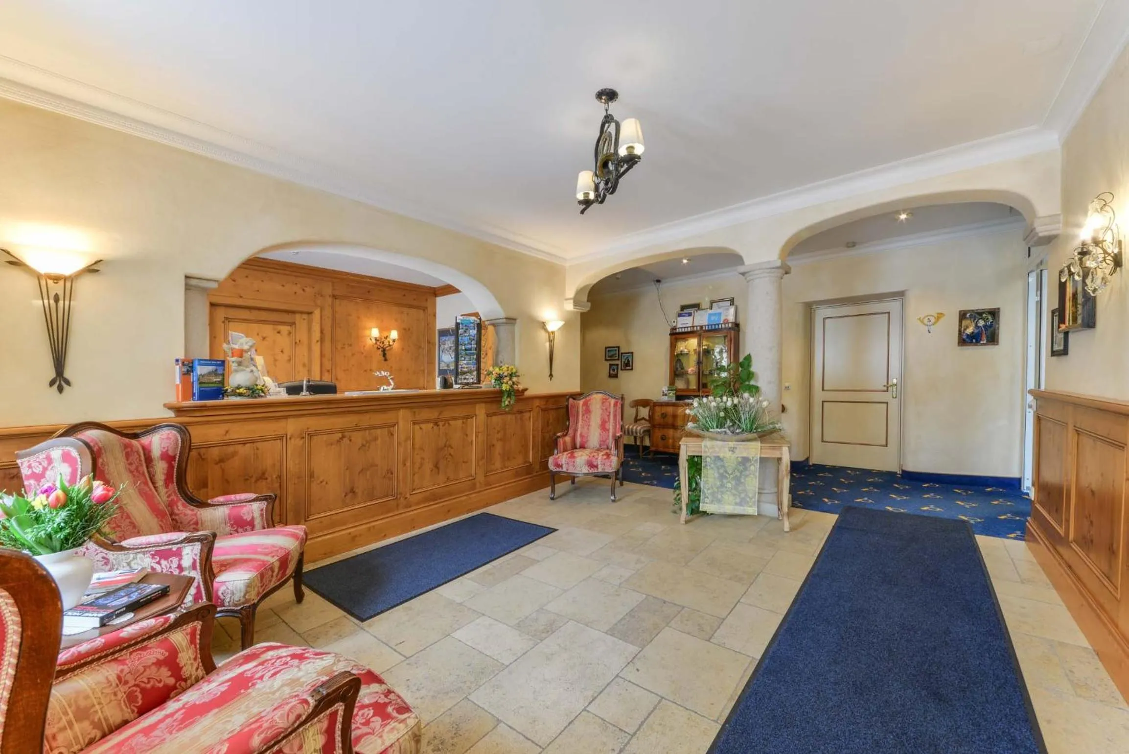Lobby or reception in Hotel Post Murnau