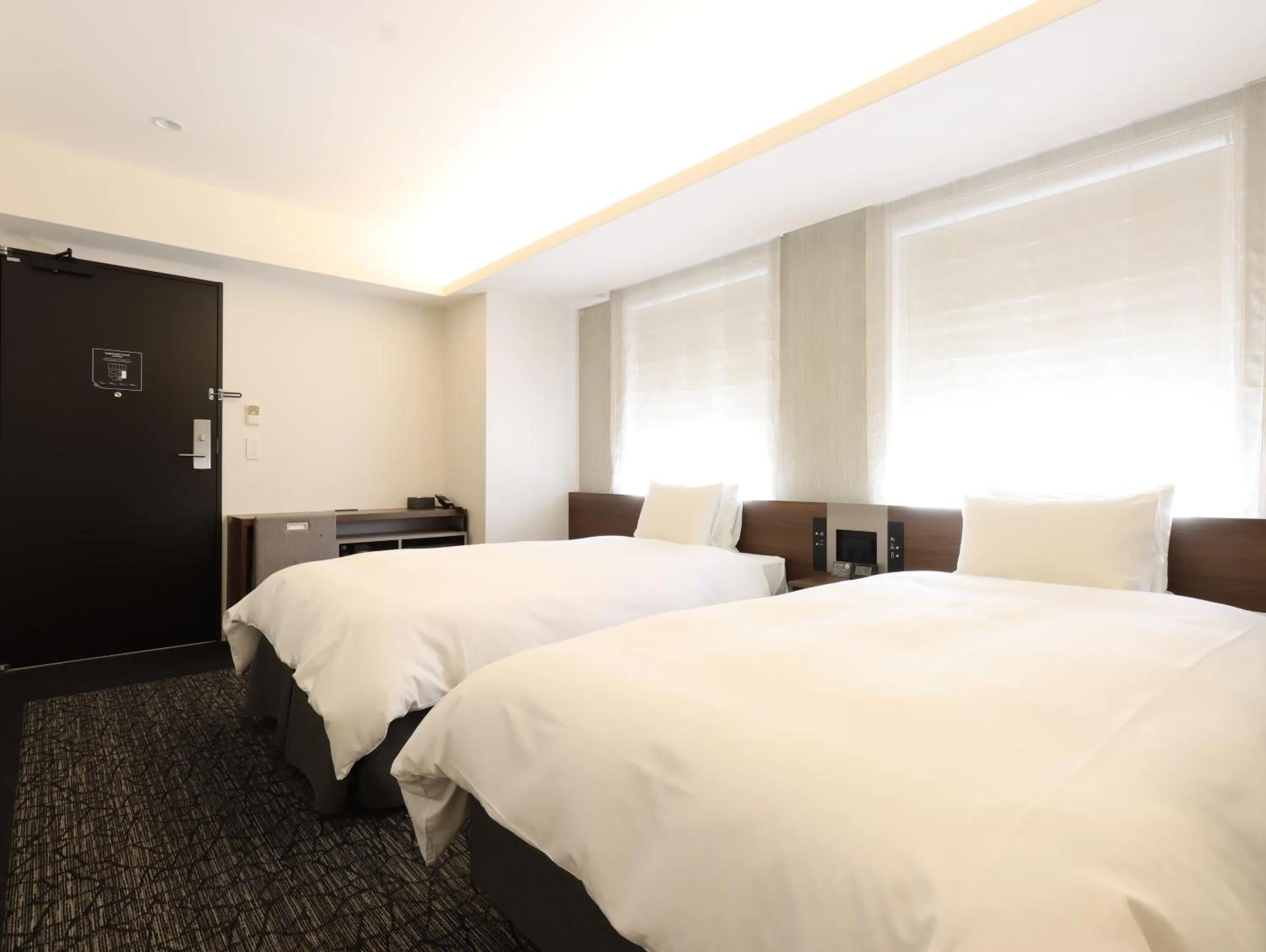 Photo of the whole room, Bed in HOTEL M's EST KYOTO STATION SOUTH