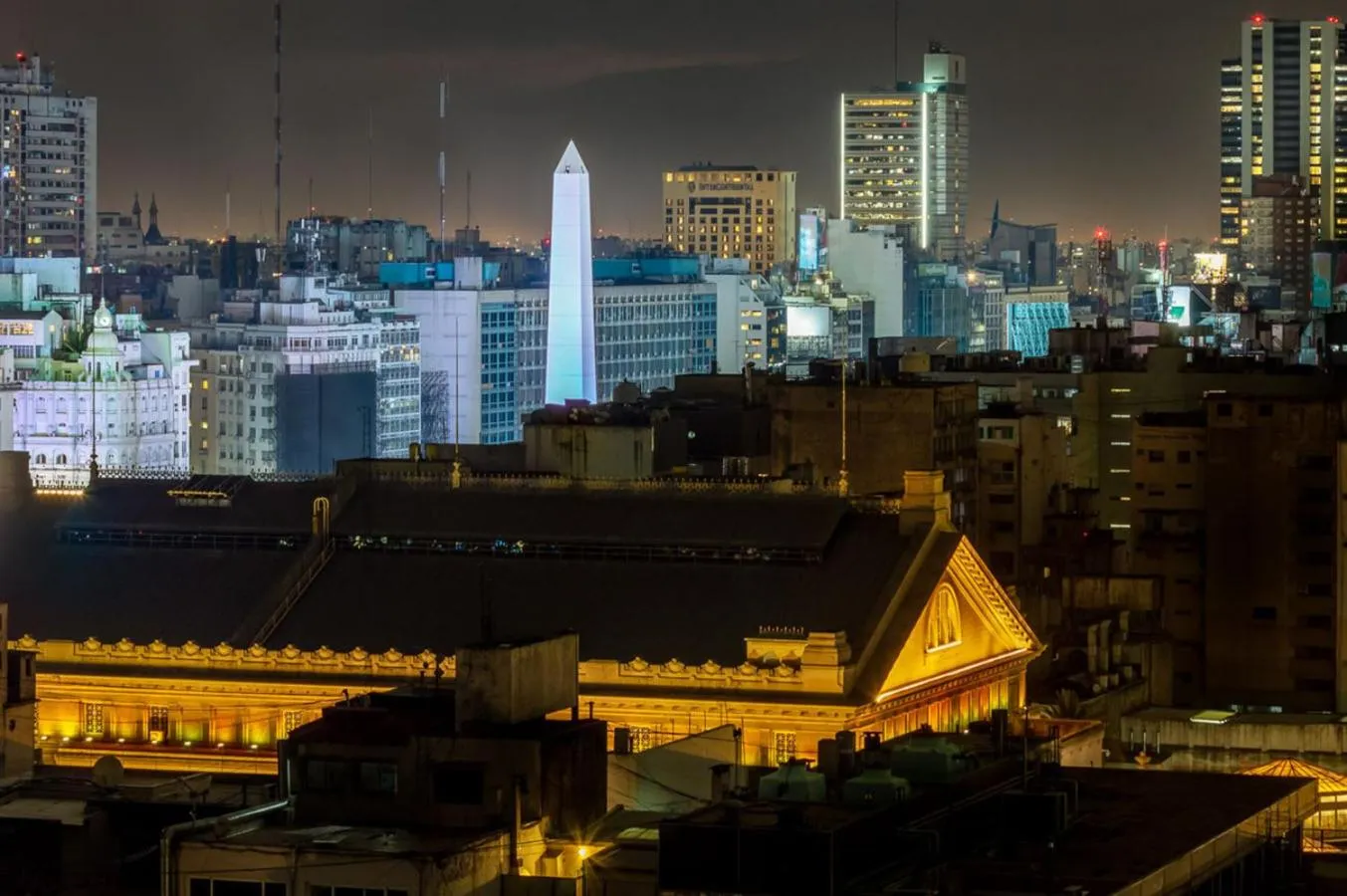 City view in Up Viamonte Hotel