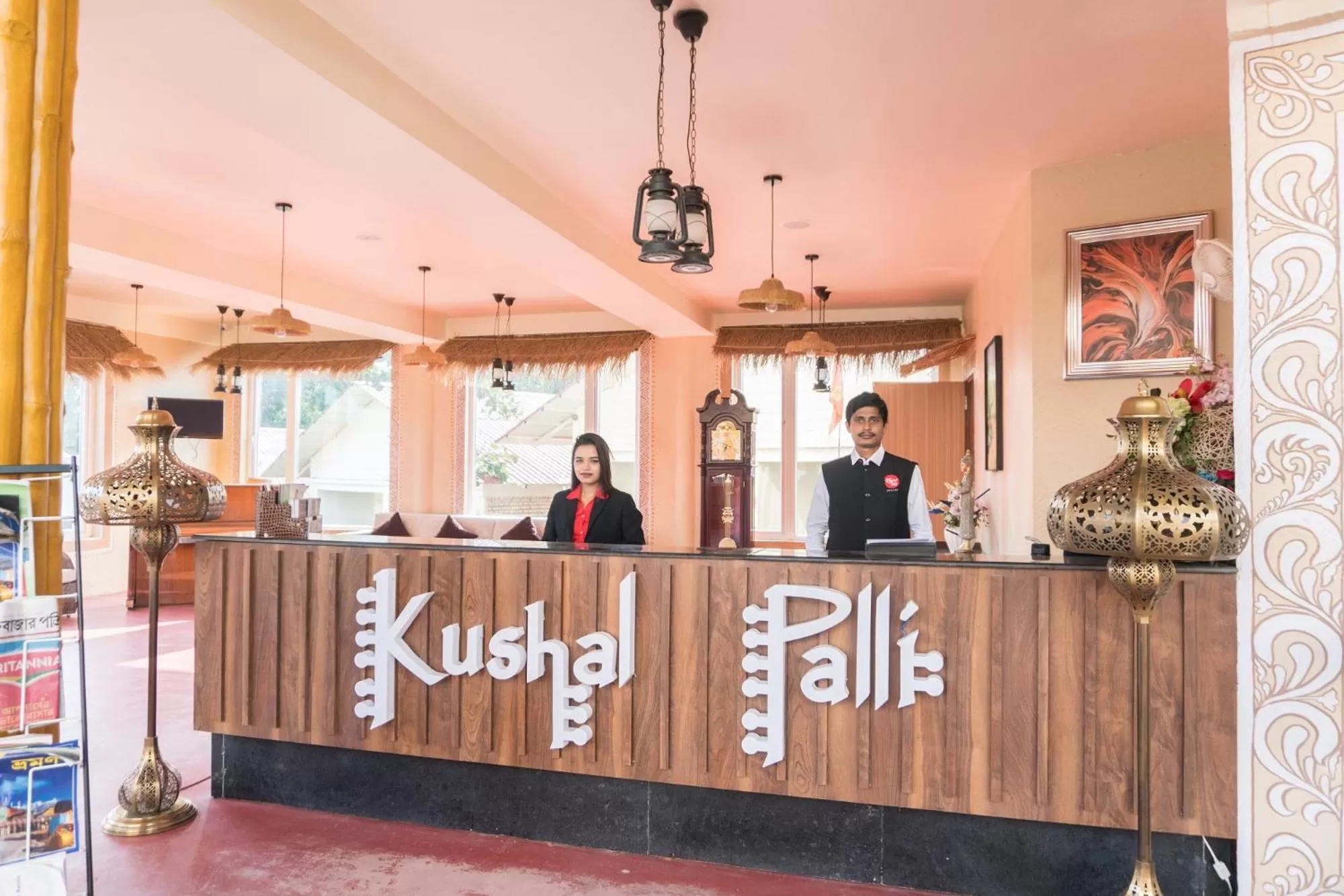 Lobby or reception in Kushal Palli Resorts- A unit of PearlTree Hotels & Resorts