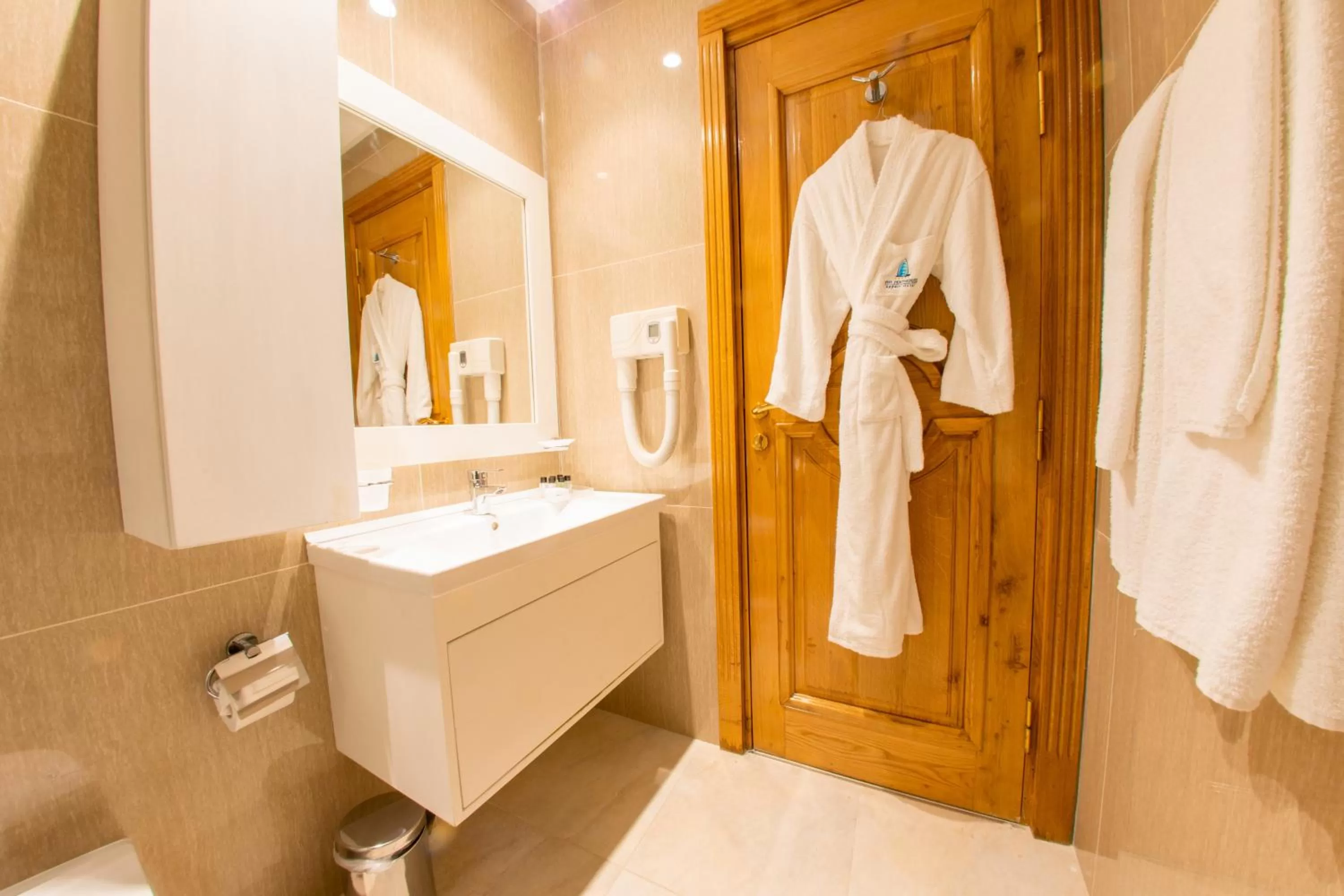 Bathroom in The Penthouse Suites Hotel