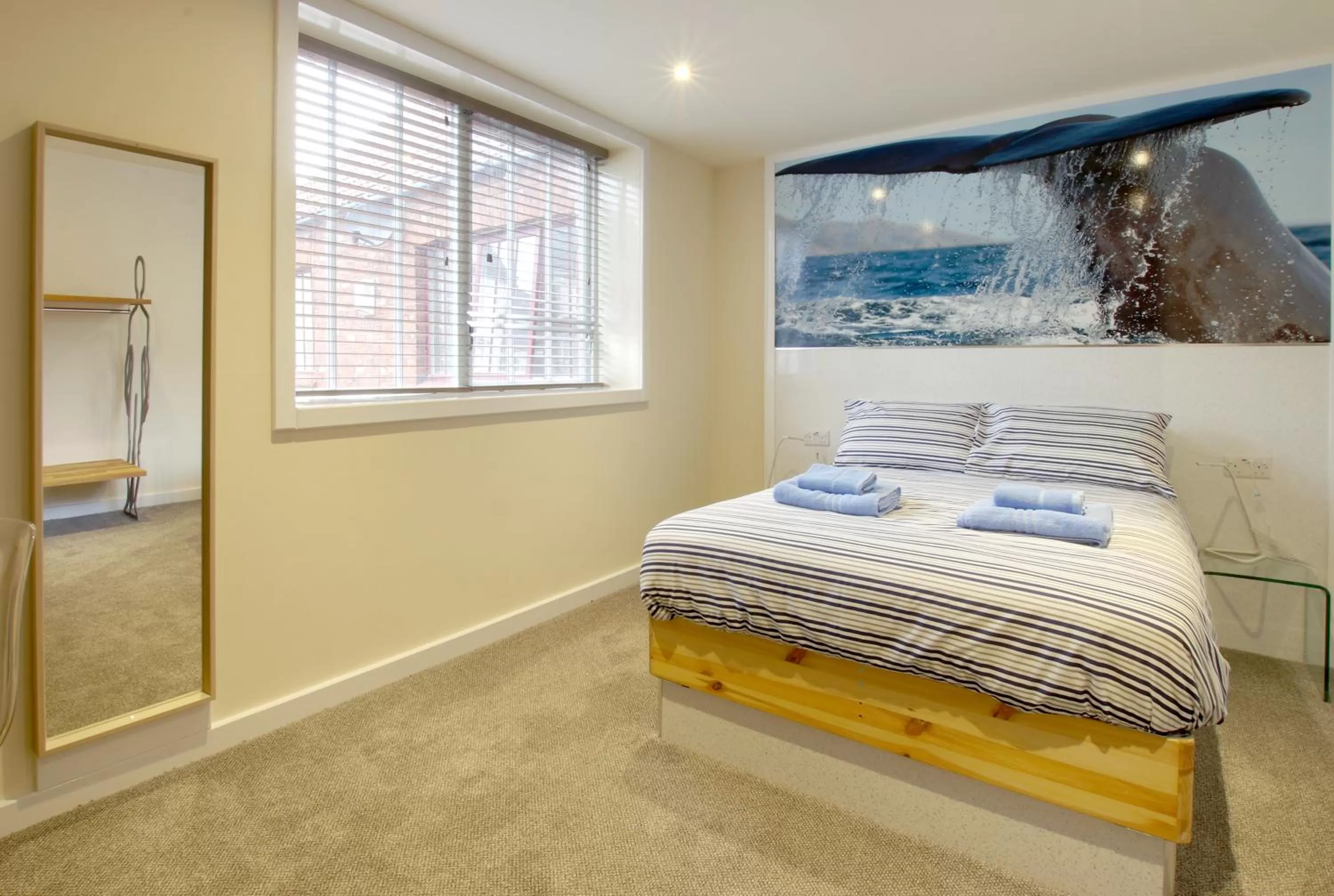 Bed in Silver Street Suites