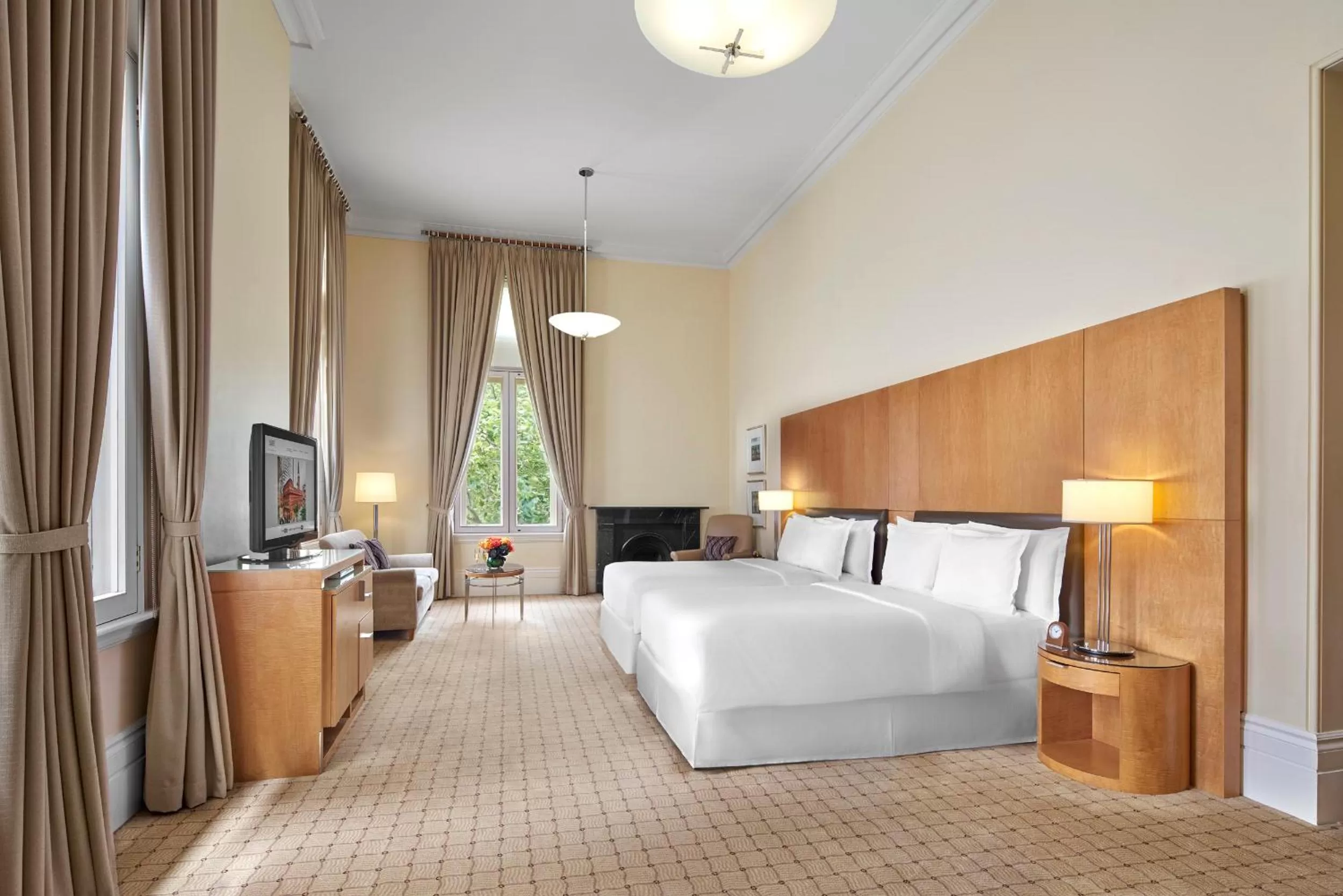 Bedroom, Bed in The Fullerton Hotel Sydney