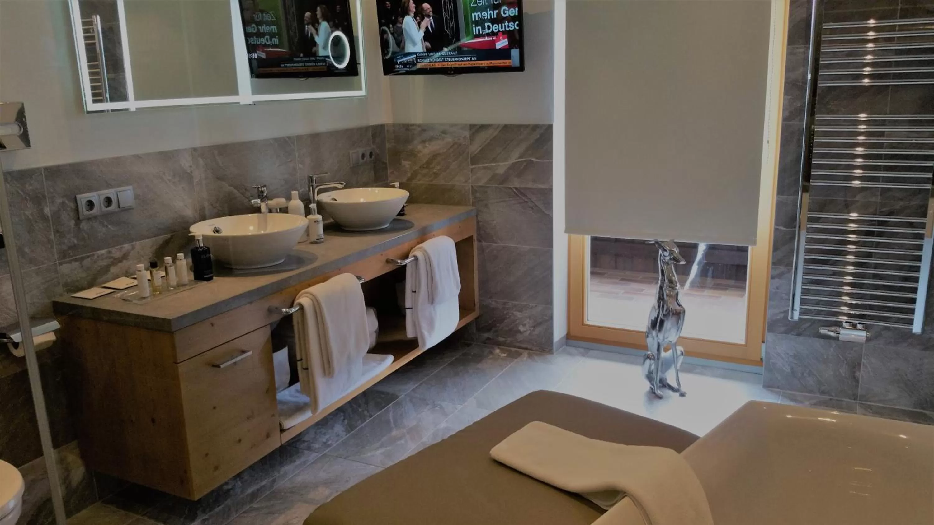 Bathroom in Hotel Vergeiner