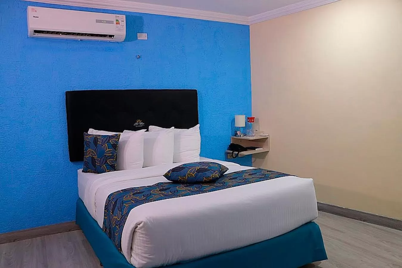 Bed in Hotel Alto Mar