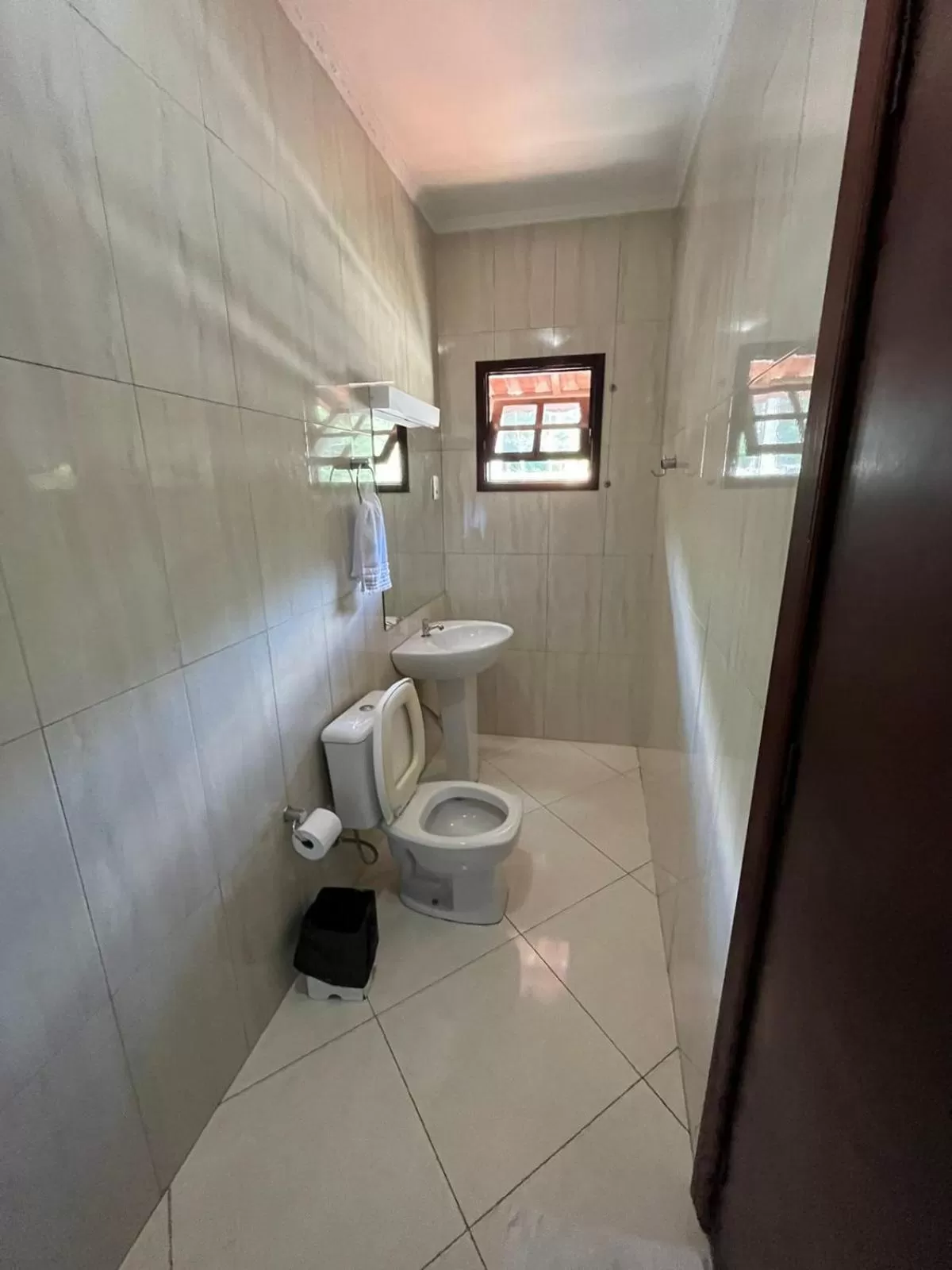 Bathroom in Hotel Vitória