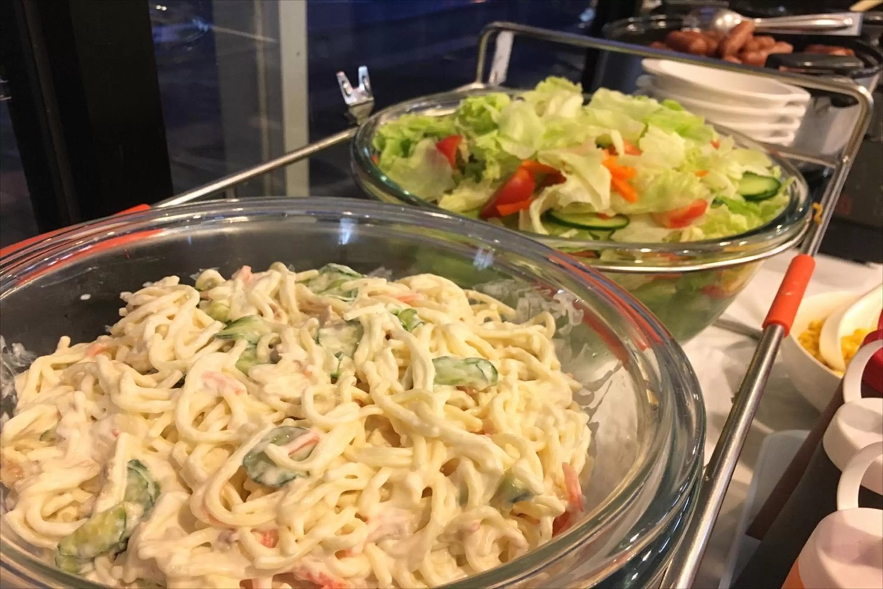 Buffet breakfast in Green Rich Hotel Hamada Ekimae (Artificial hot spring Futamata Yunohana)