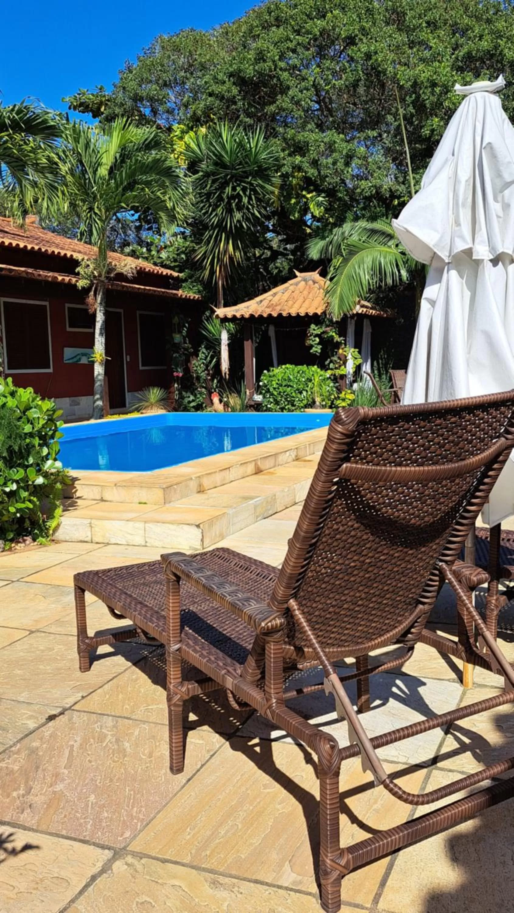 Swimming Pool in Pousada Casa da Aroeira