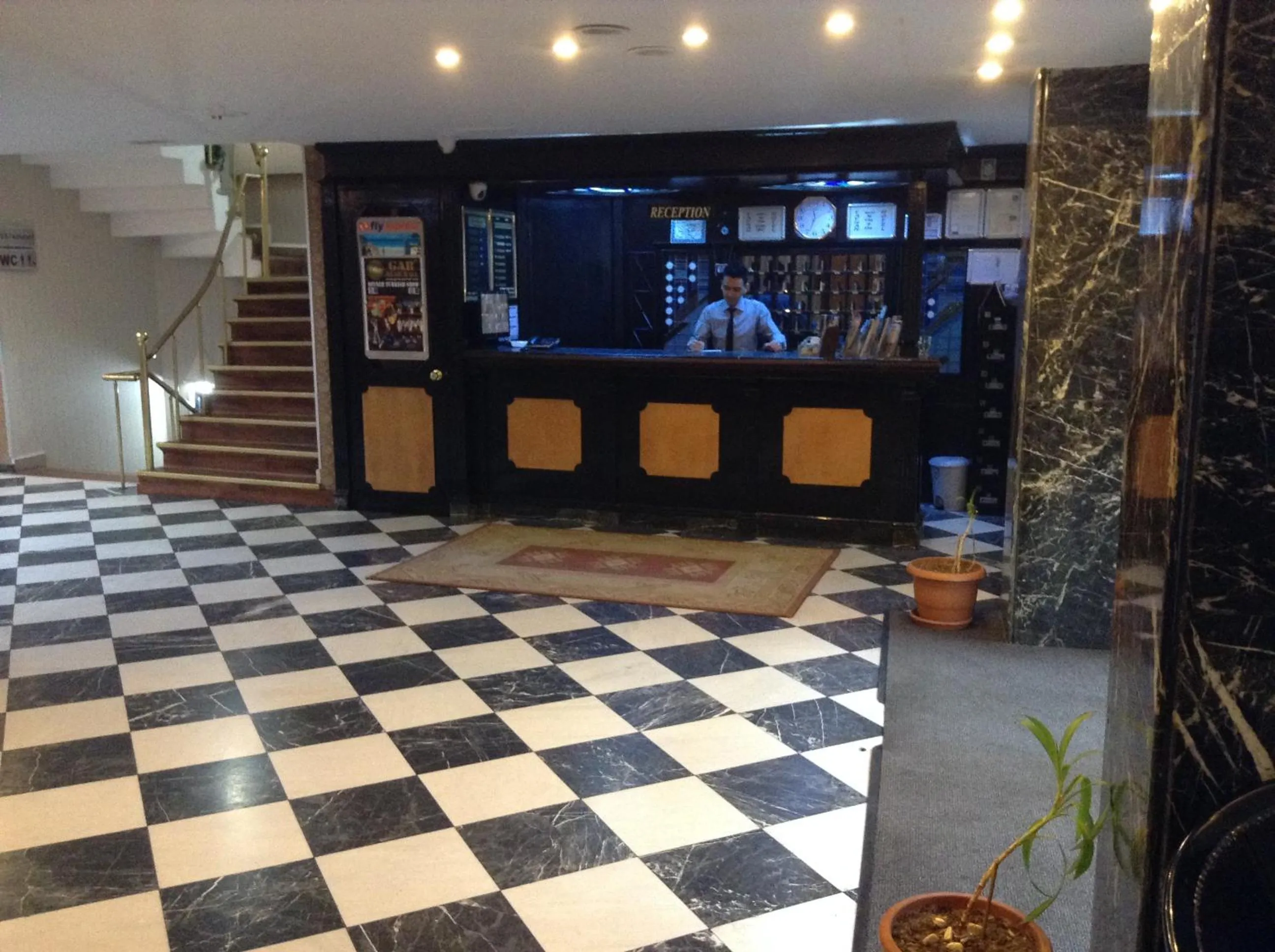 Lobby or reception in Tayhan Hotel