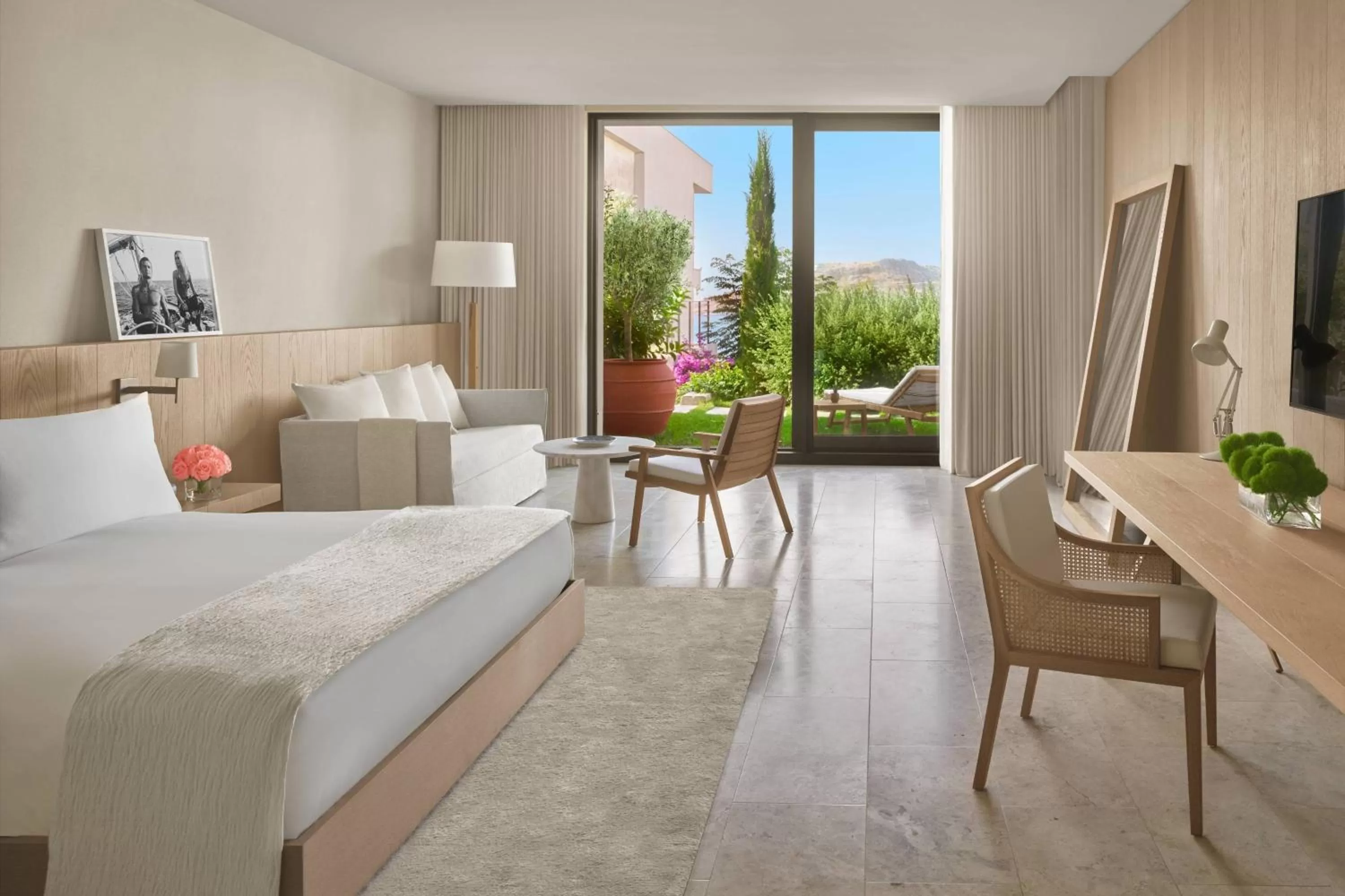 Photo of the whole room, Bed in The Bodrum EDITION