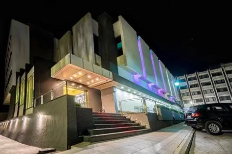 Facade/entrance, Property Building in Central Hotel, Fitness and Spa