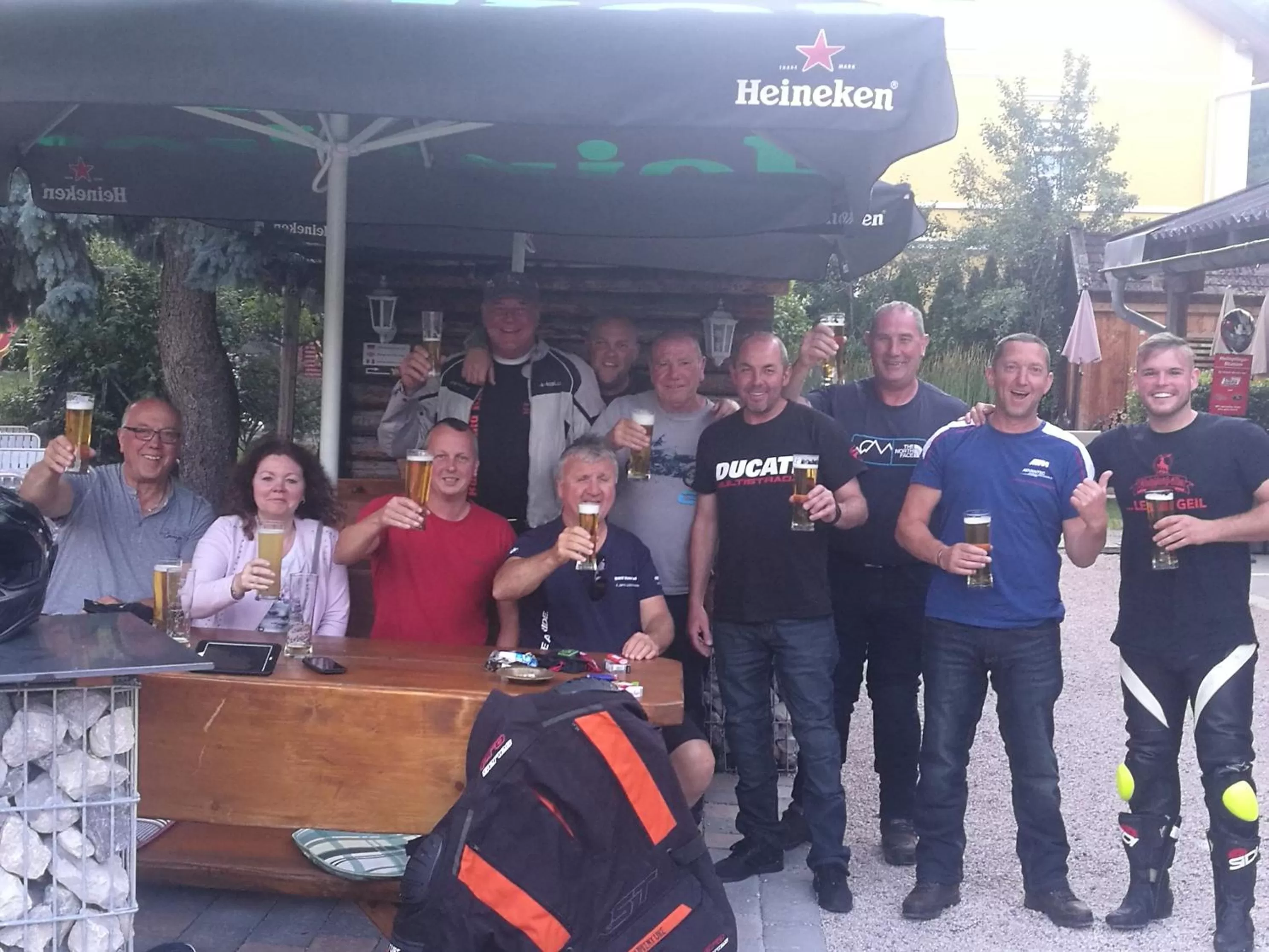 group of guests in Hotel Enzian