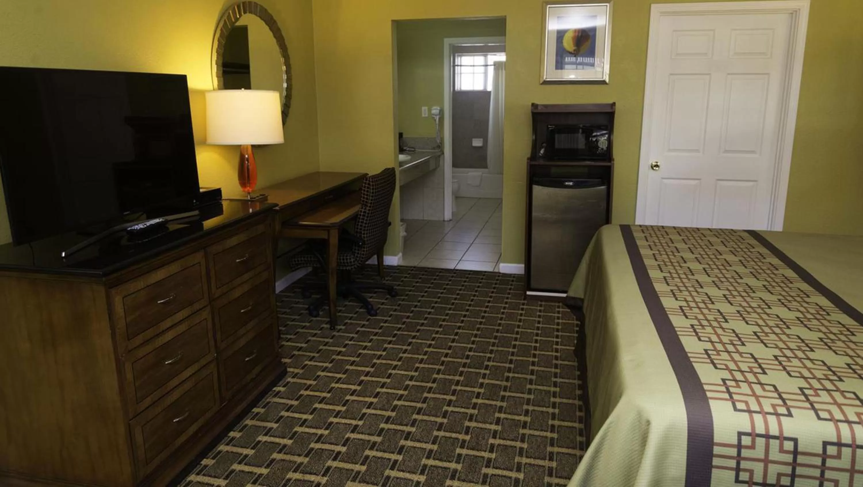 Bedroom in Kings Motel Inglewood