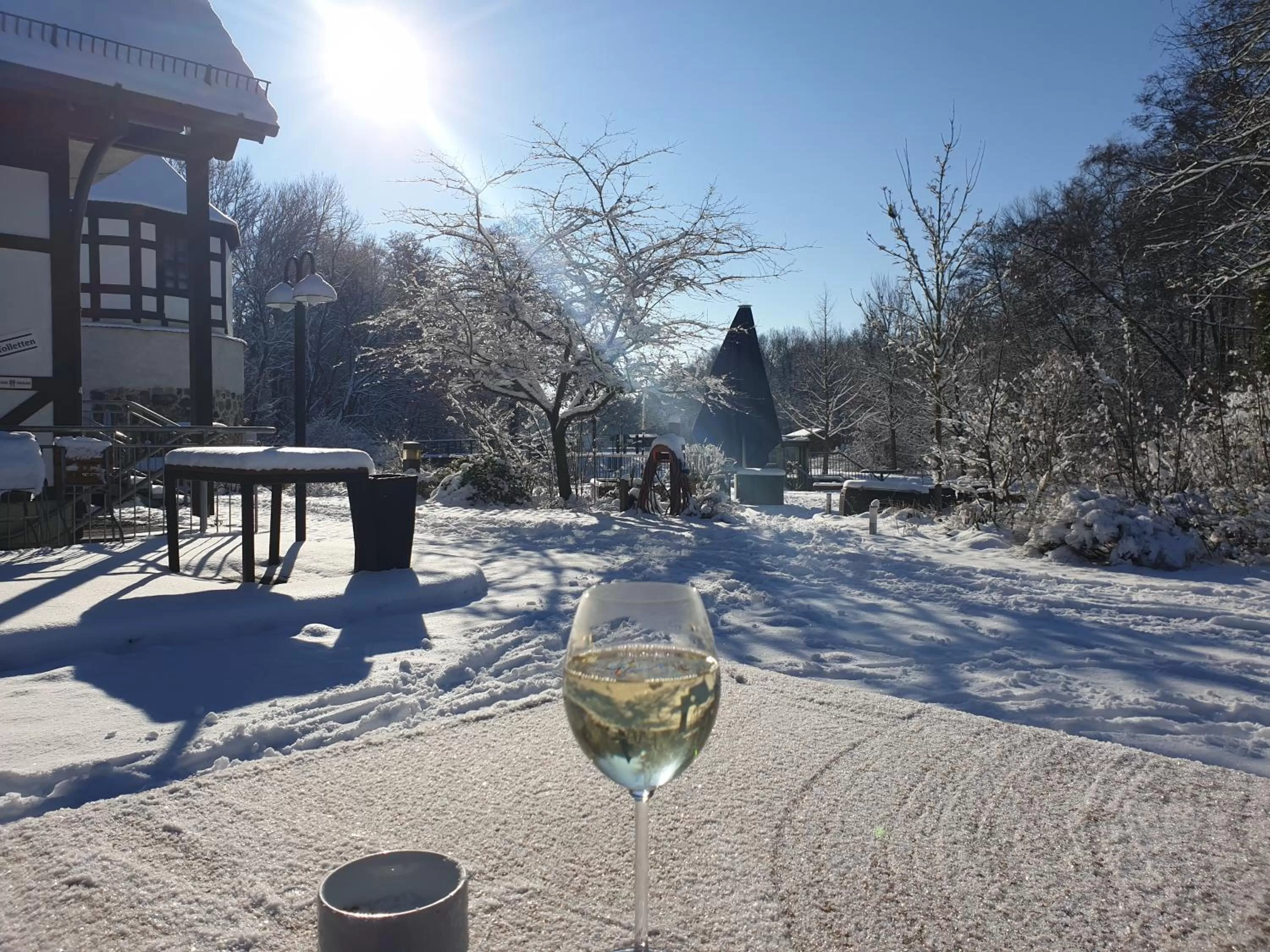 Winter in Neue Mühle Kleines Landhotel
