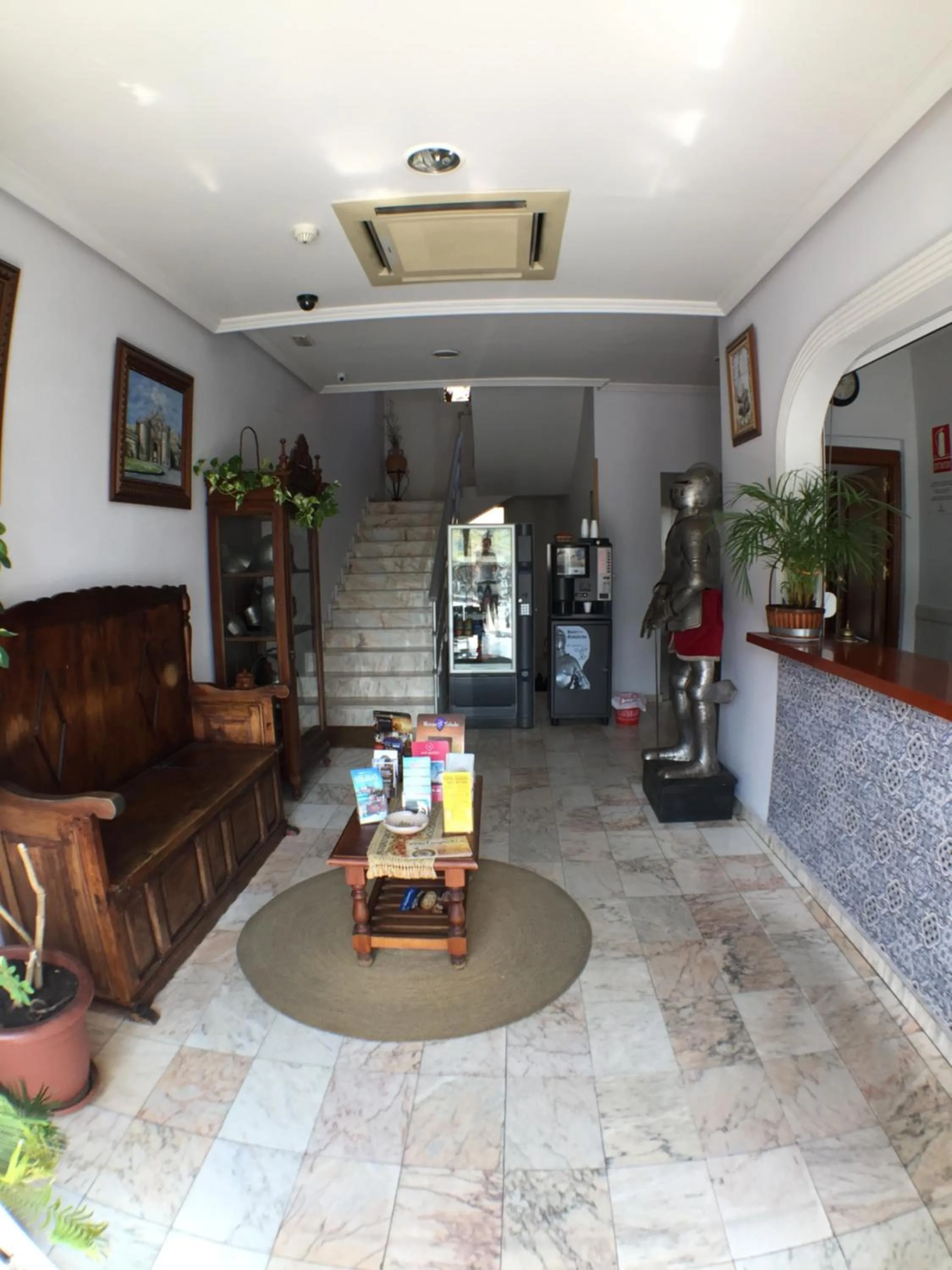 Lobby or reception in Hotel Godofredo