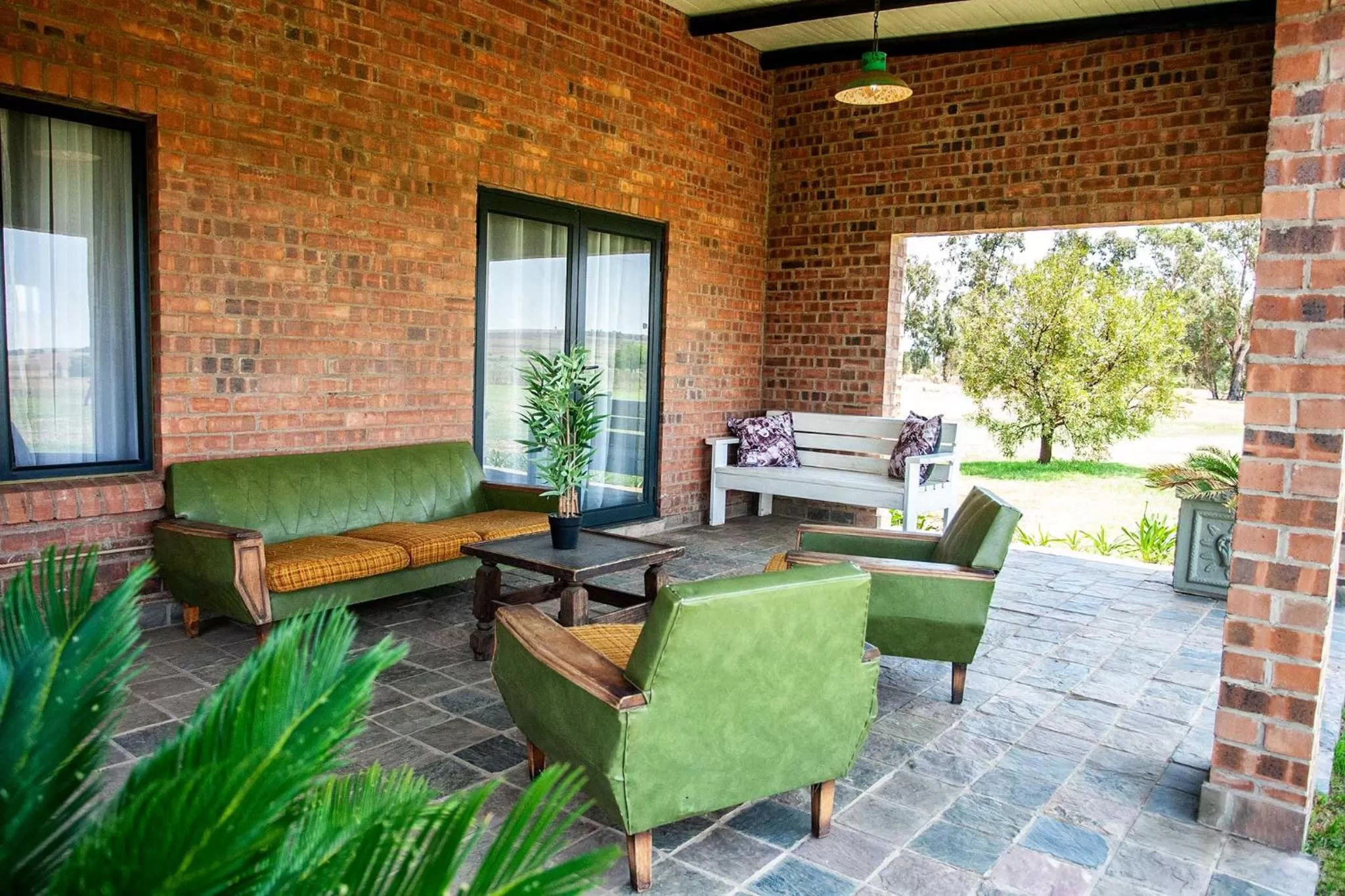 Patio in Rustique Boutique Hotel
