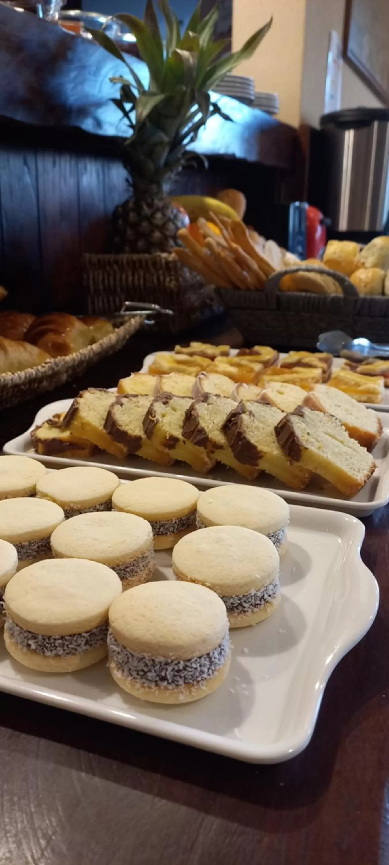 Breakfast in Hosteria Puerto San Julian