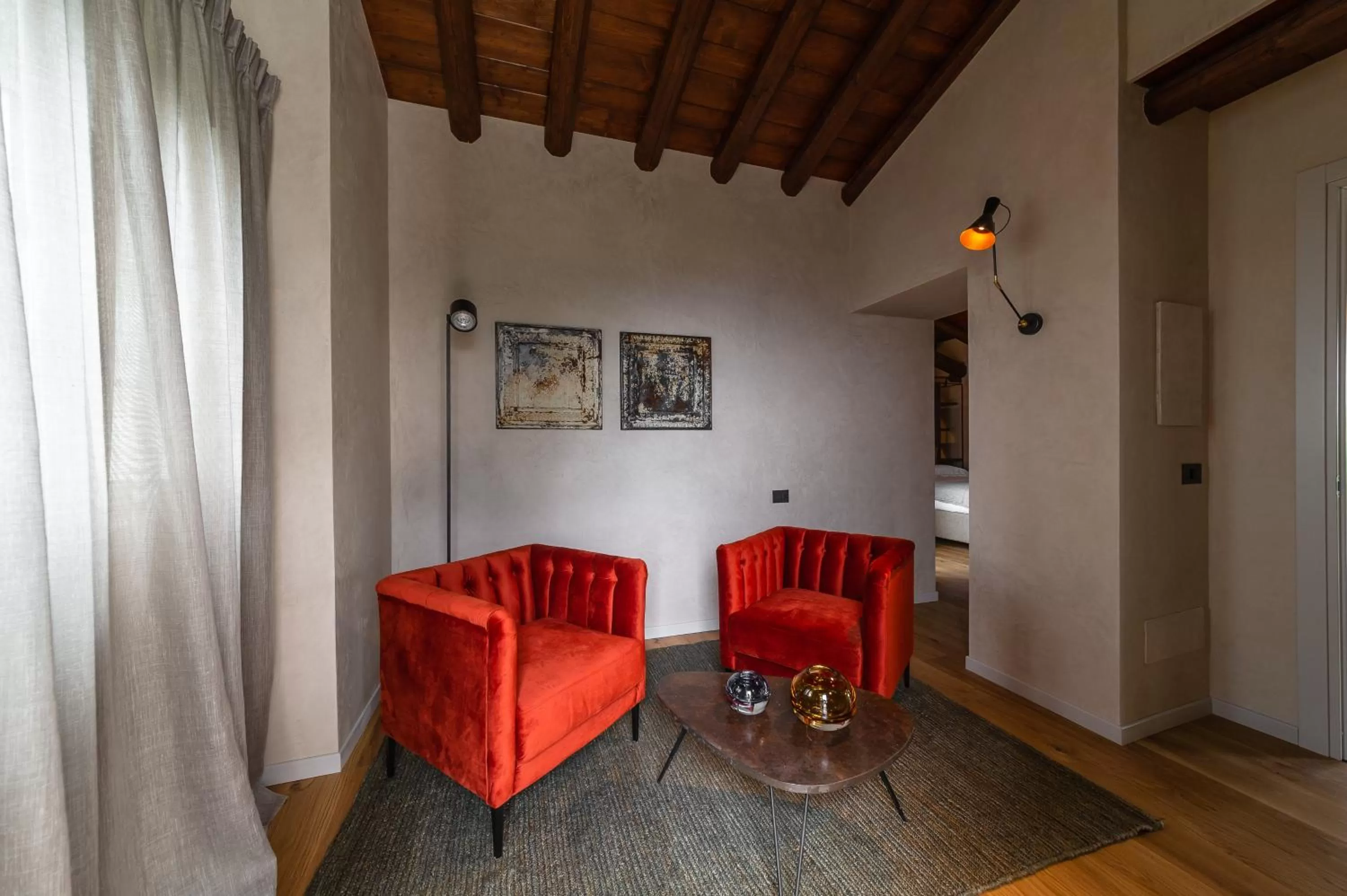 Living room in Relais San Vigilio al Castello