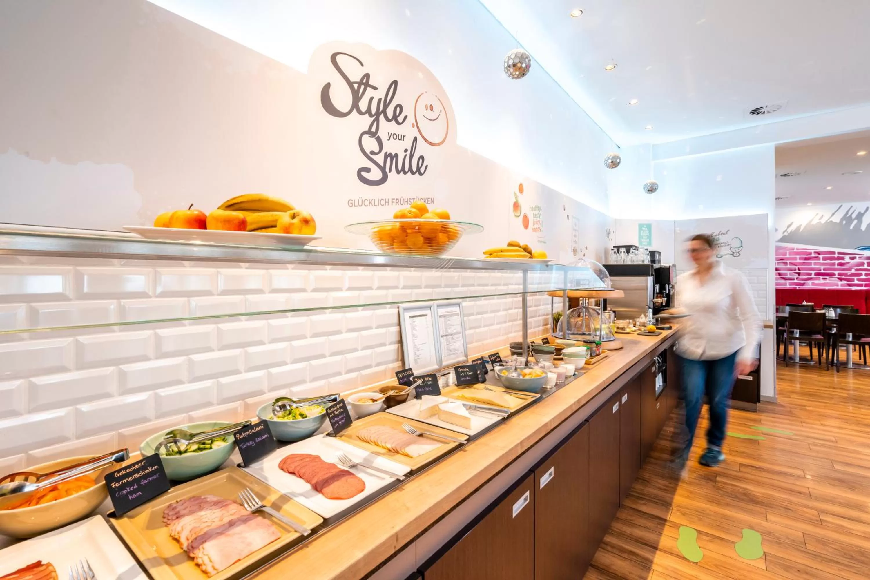 Breakfast in ibis Styles Hamburg Alster City