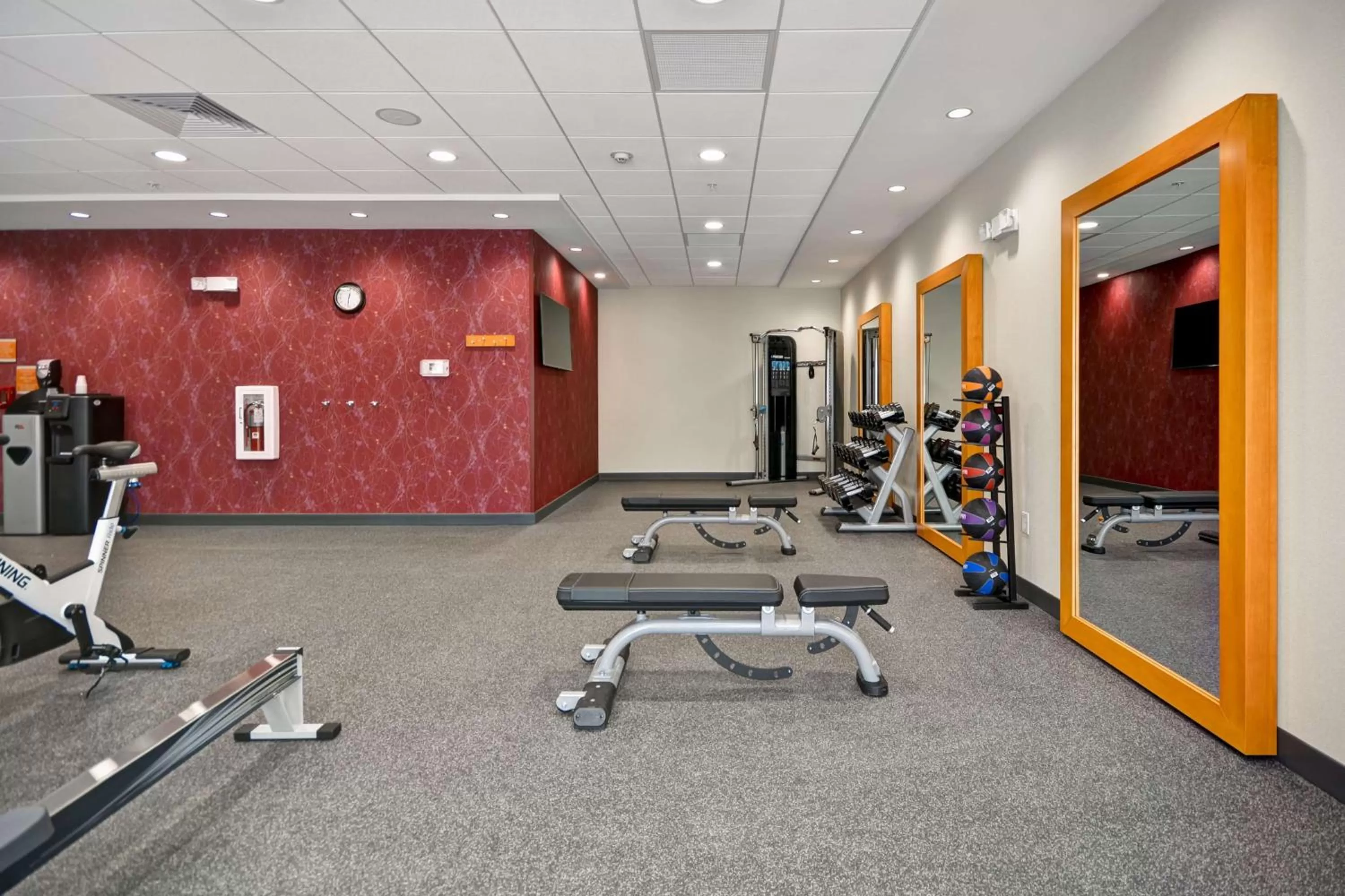 Fitness centre/facilities in Home2 Suites By Hilton Blue Ash Cincinnati
