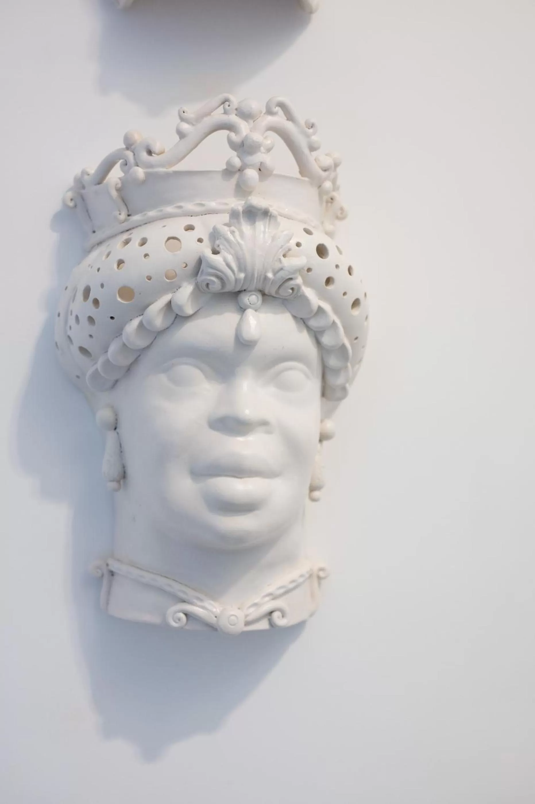 Decorative detail in Ortigia's gate