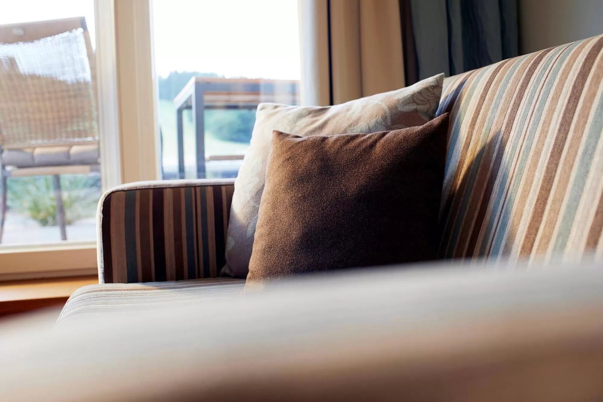 Decorative detail, Bed in Hotel Rimberg