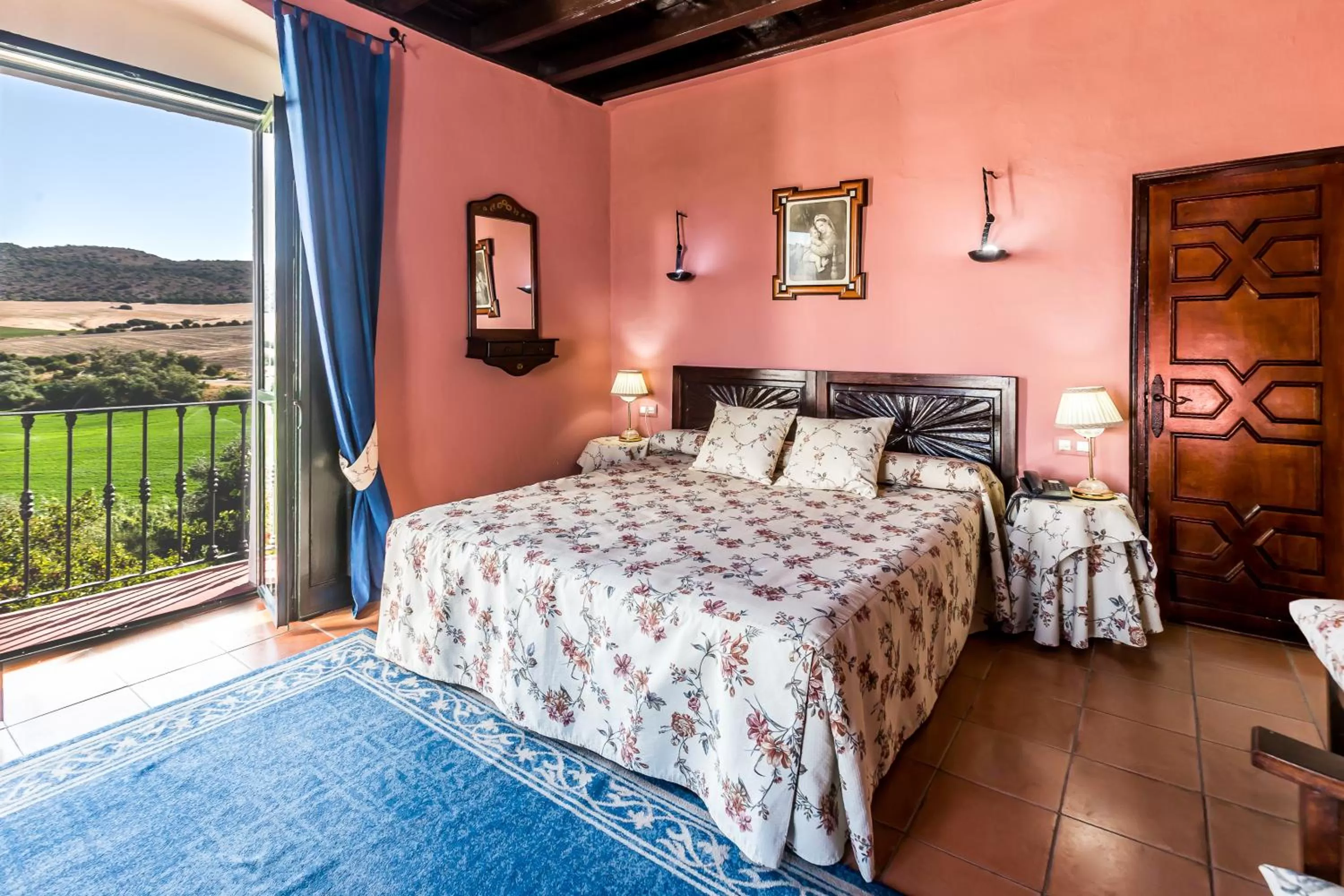 Bed in Hacienda El Santiscal