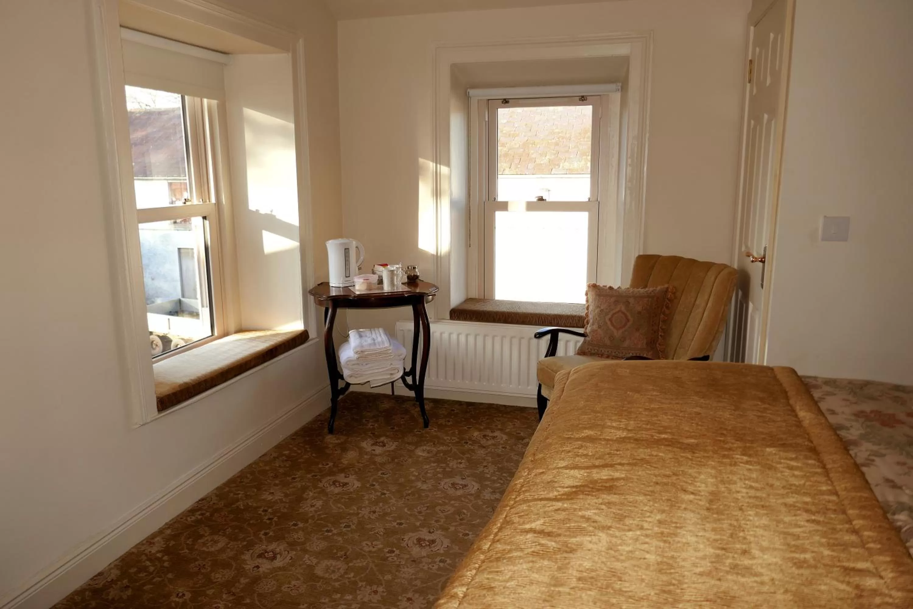 Bed in Crookedstone House