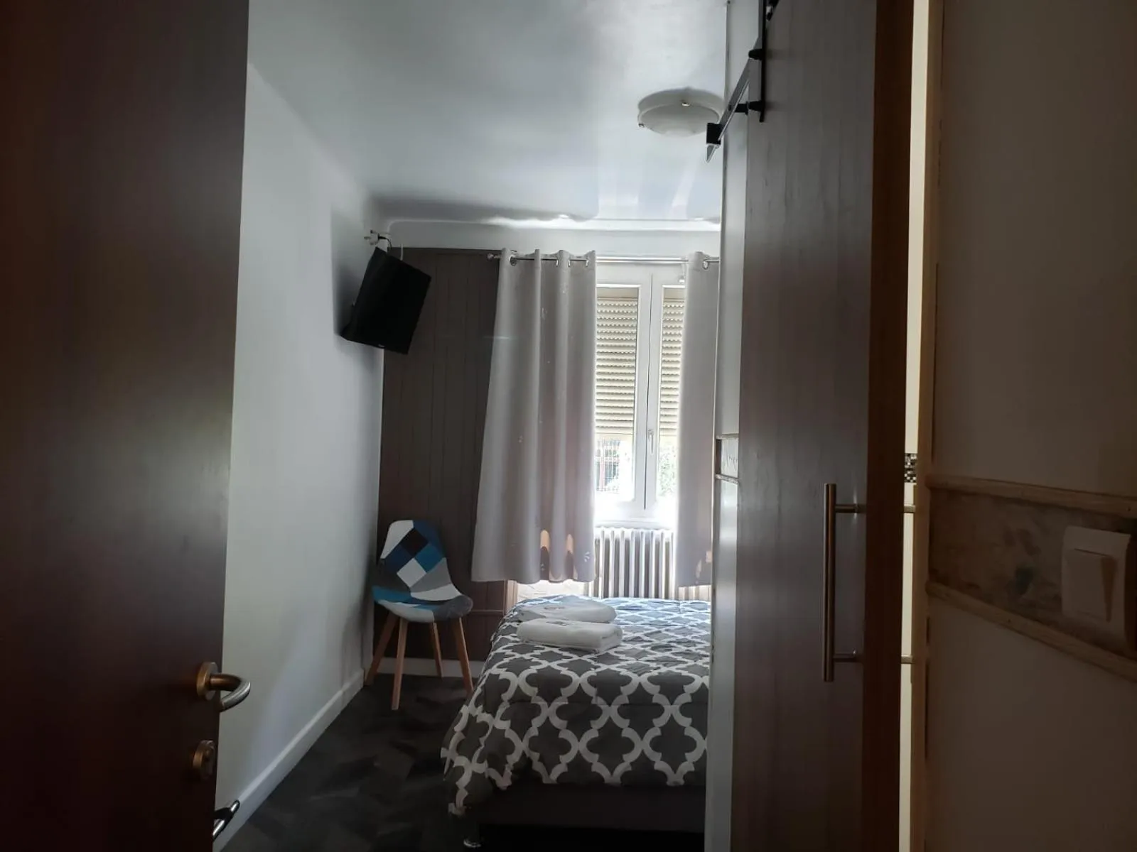 Bed in hotel de la gare