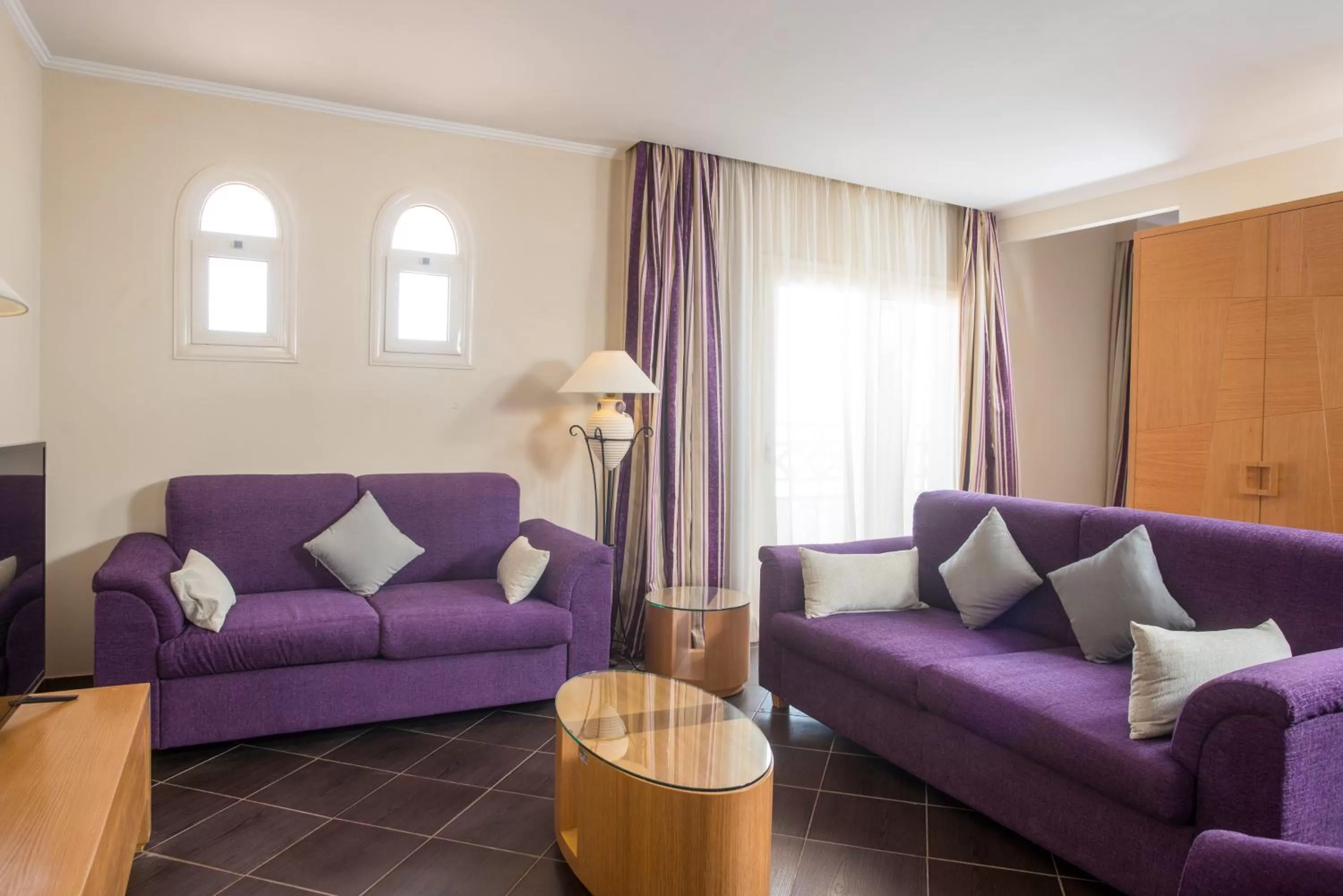 Living room in Porto El Jabal Hotel