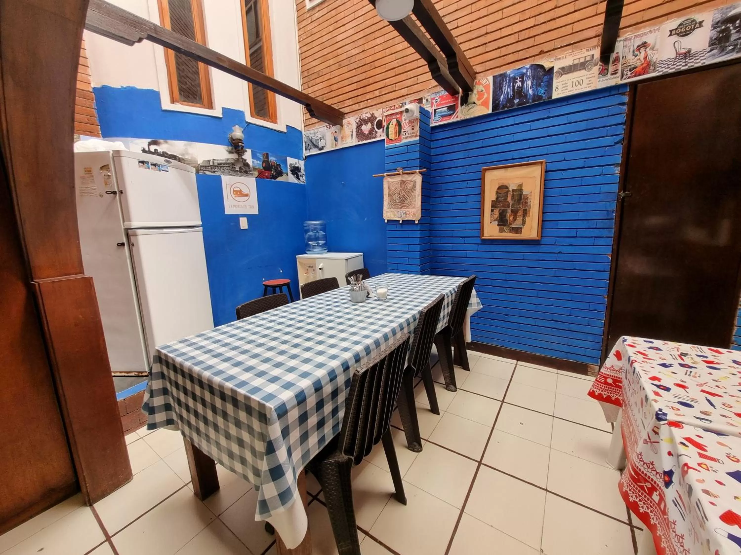 Dining Area in acogedor Hostal usaquen la parada del tren