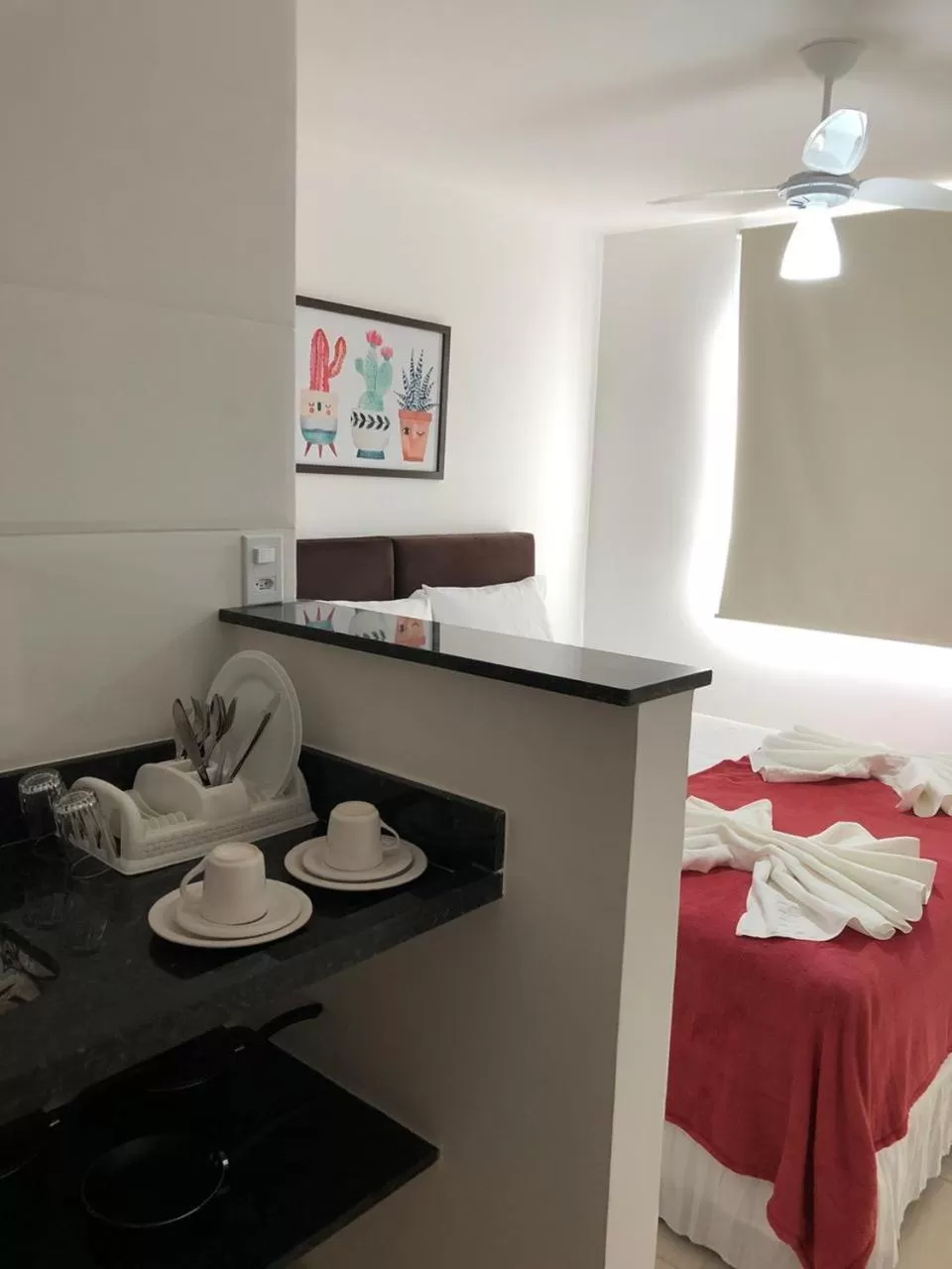 Bed in Pousada Casa Serra Alves