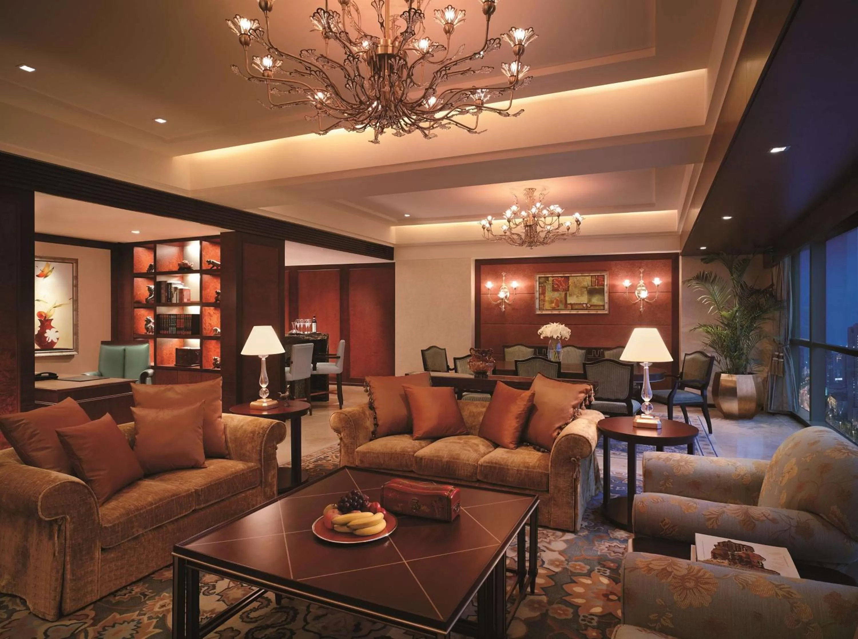 Bathroom in Shangri-La Qingdao