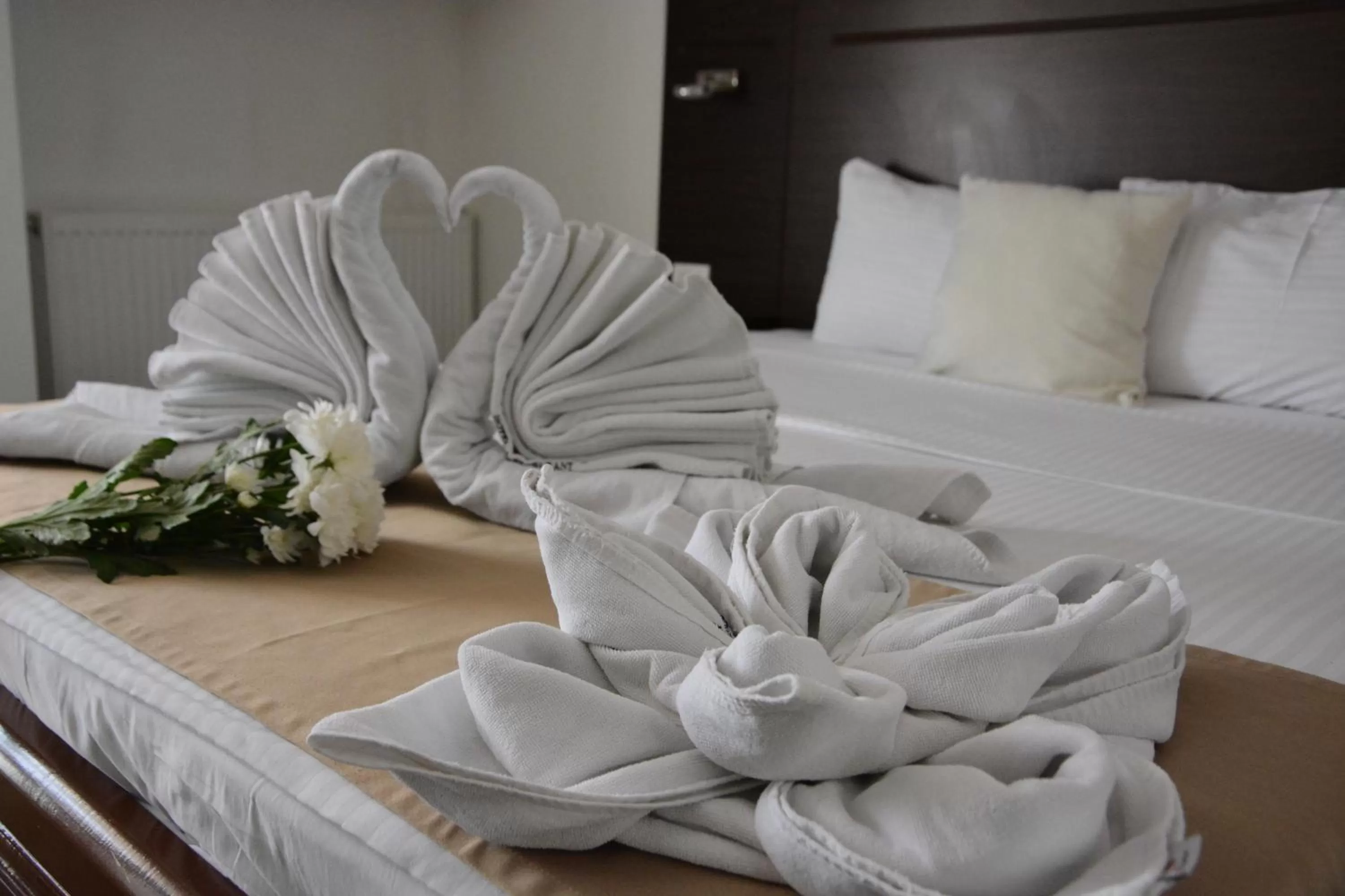 Bed in Arabella Hotel