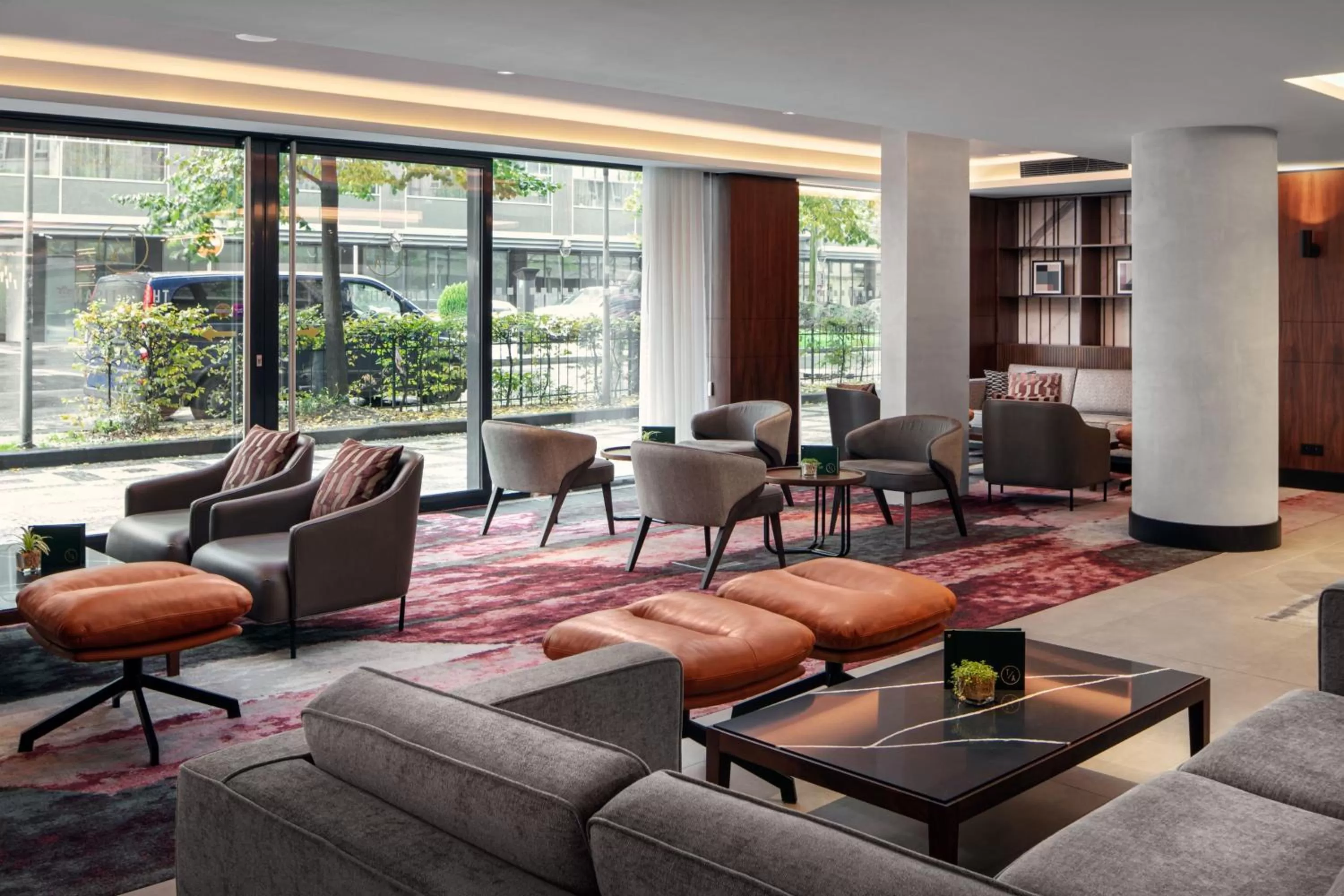 Restaurant/places to eat in Prague Marriott Hotel