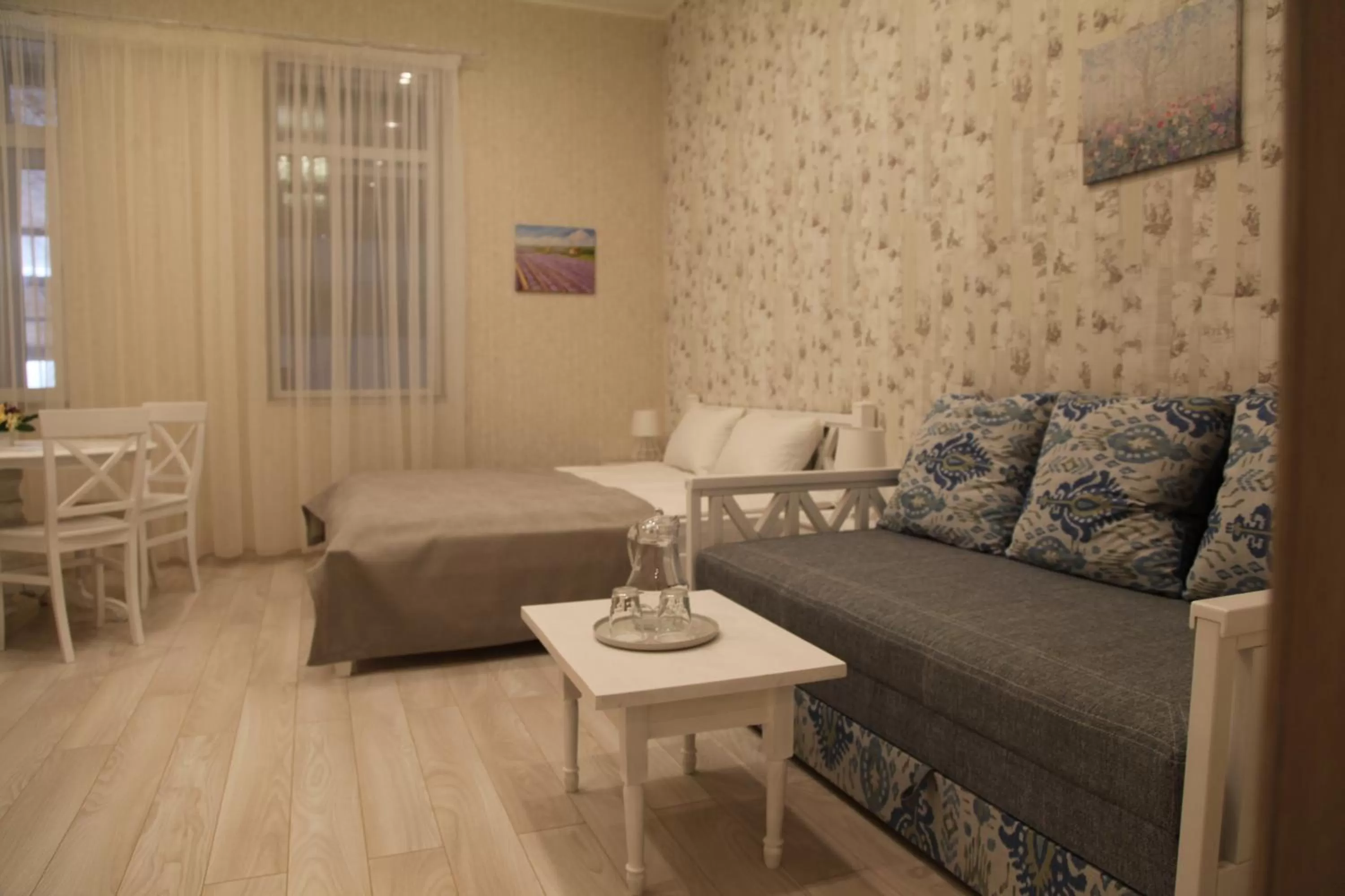 Bed in WINE & ROSE BOUTIQUE HOTEL