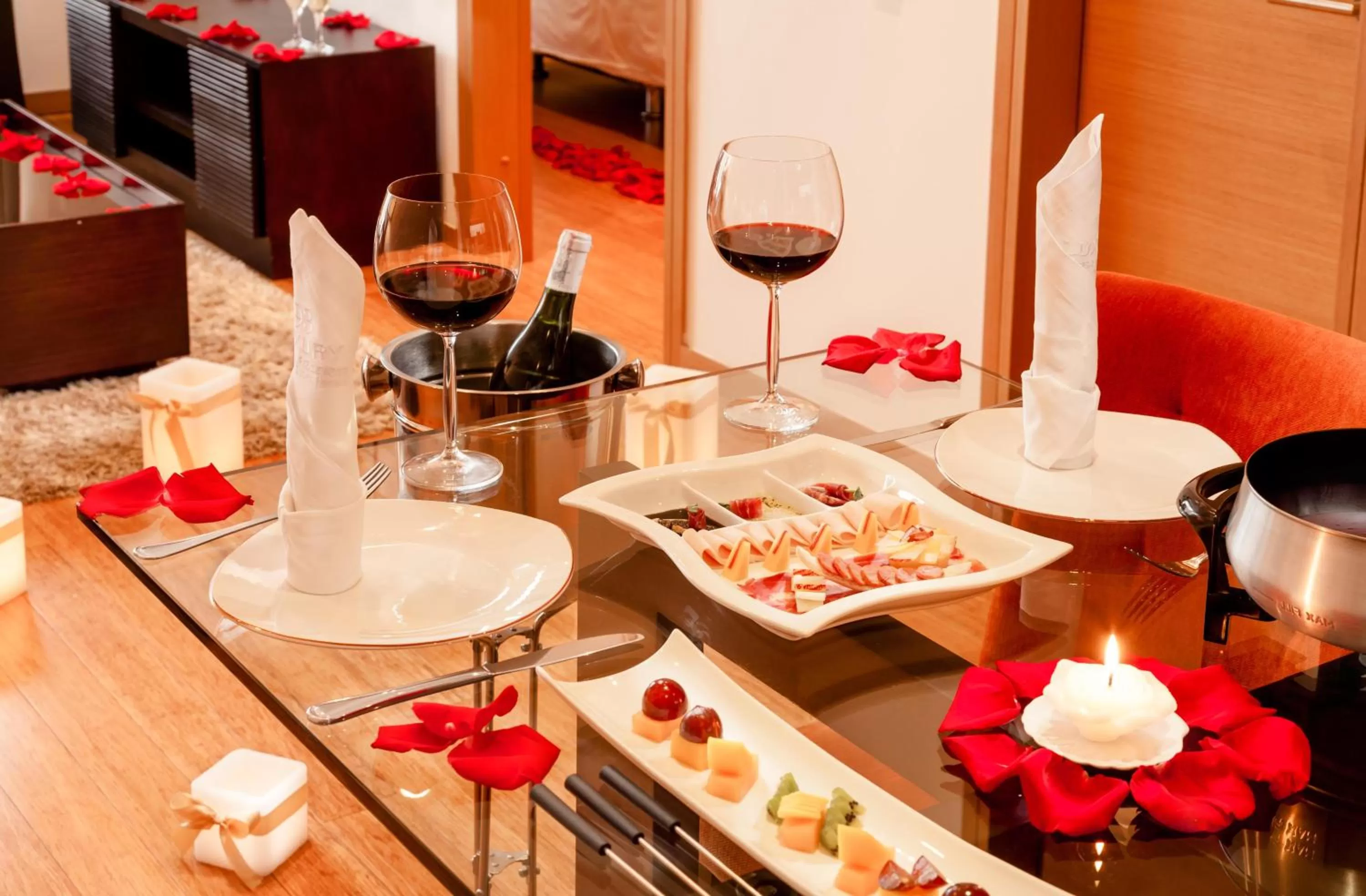 Food close-up in Hotel 93 Luxury Suites by Preferred