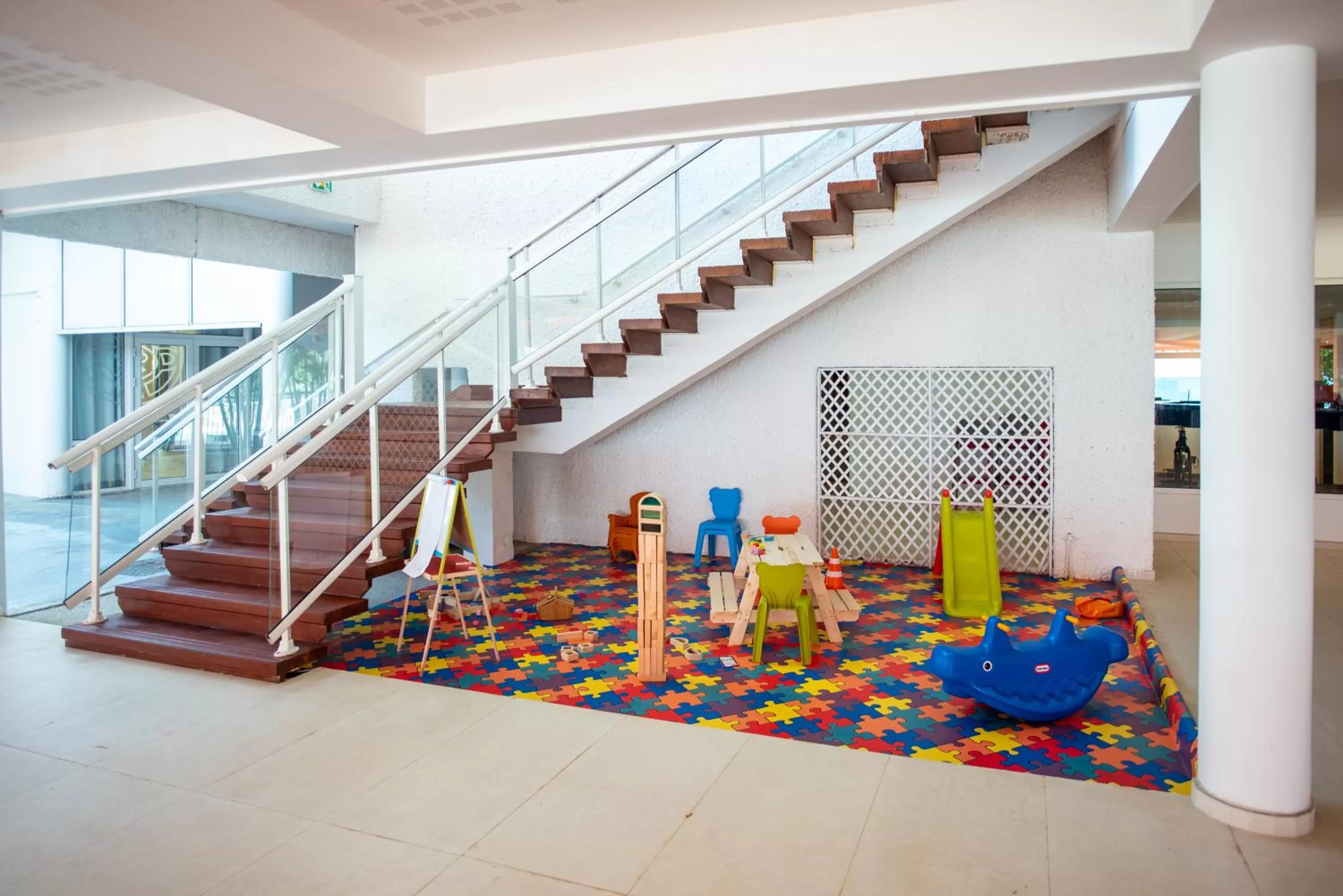 Children play ground in Hotel Arawak Beach Resort