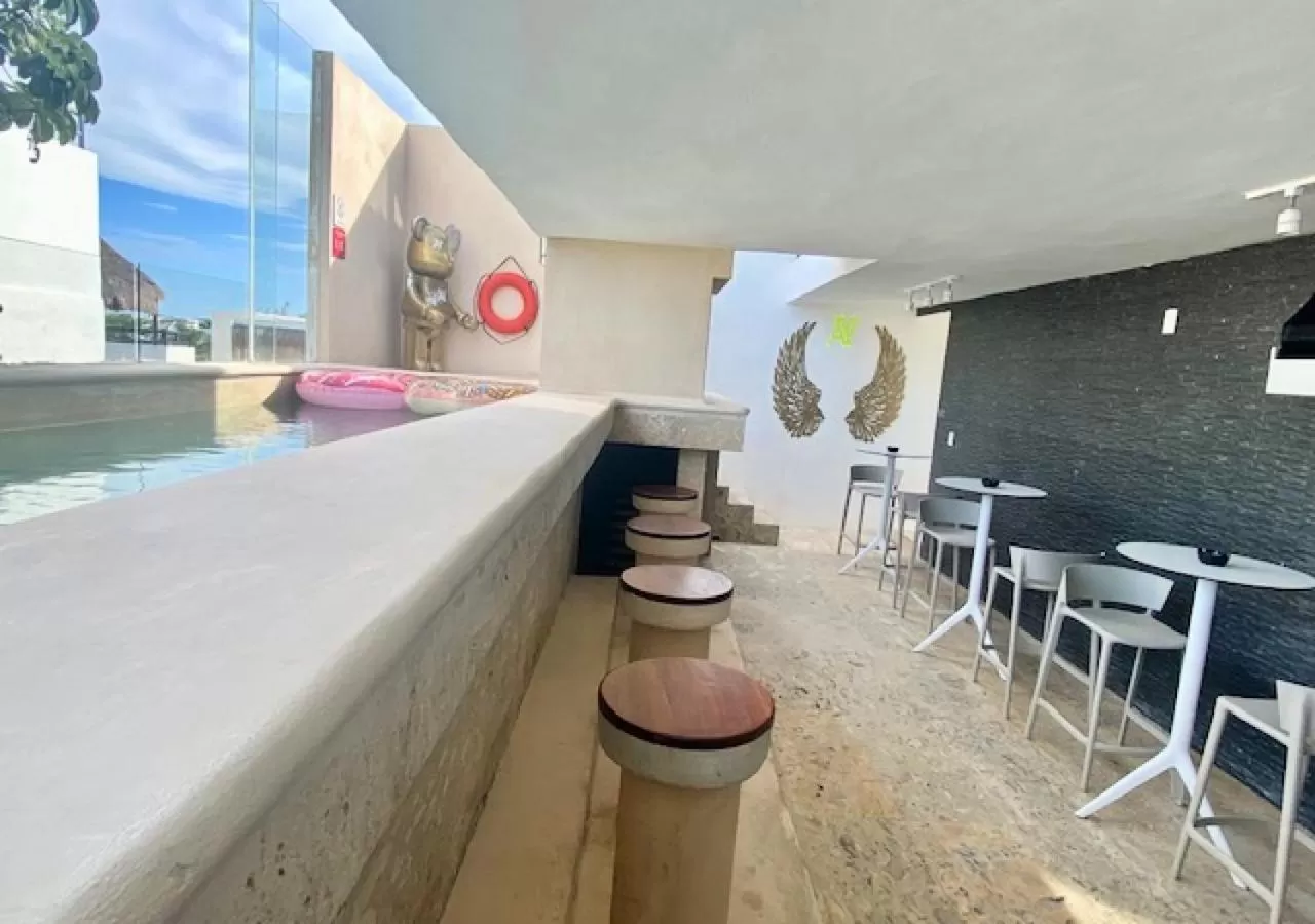 Communal lounge/ TV room in Auténtico Vertical Playa del Carmen